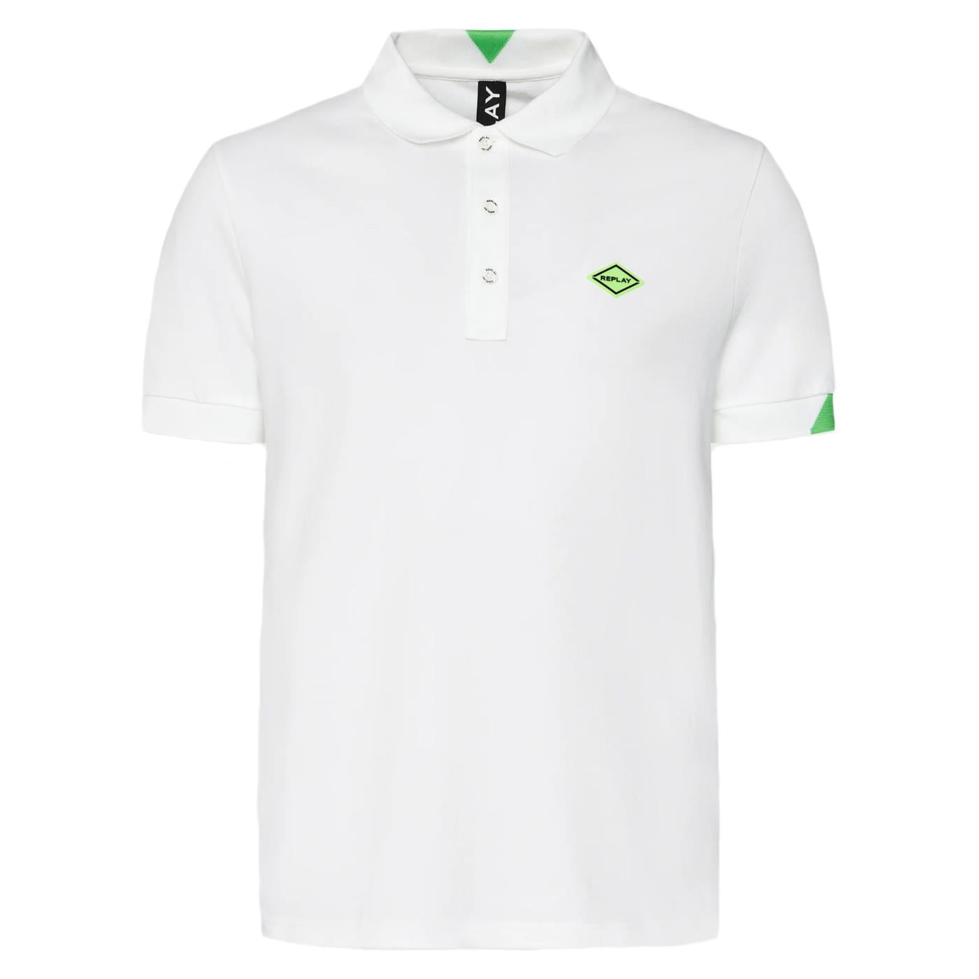 REPLAY MEN'S SHORT-SLEEVE POLO SHIRT