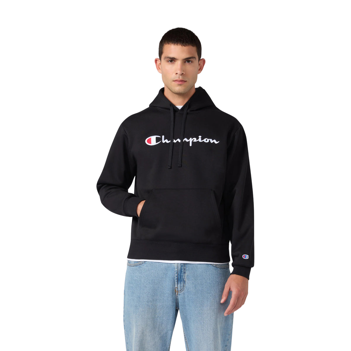 CHAMPION HOODED SWEATSHIRT - Nero - immagine principale
