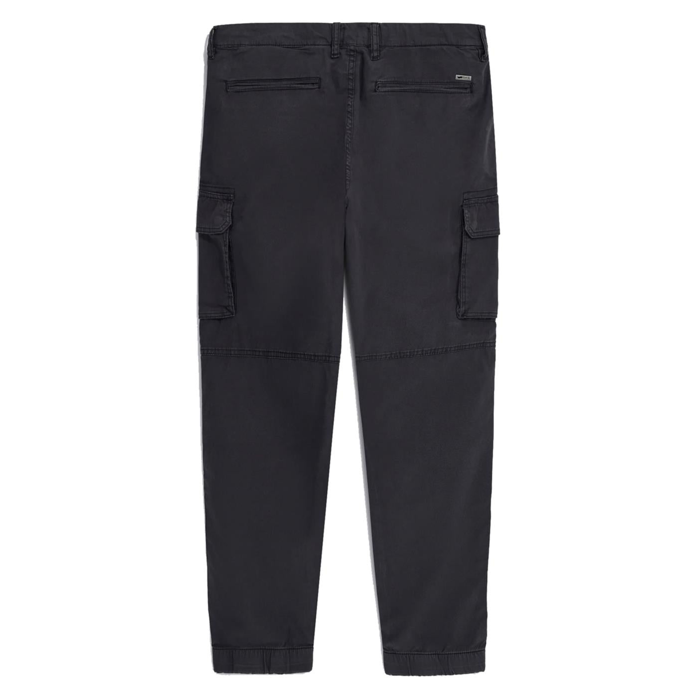 GAS BOB GYM POCKET PANTS - Nero - vista 2