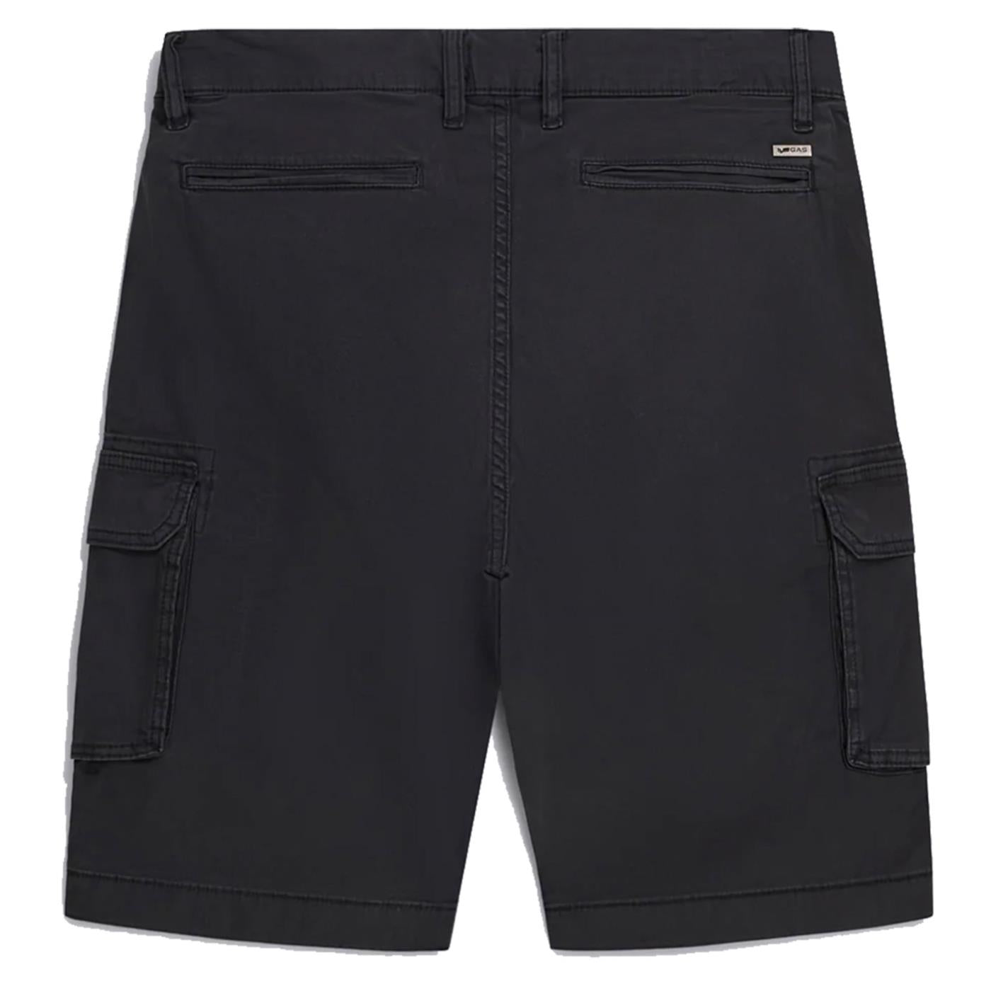 GAS BOB GYM SHORTS - Nero - vista 2