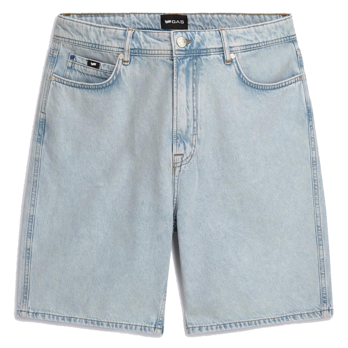 GAS BERMUDA 90'S DAD DENIM - Denim - vista 3