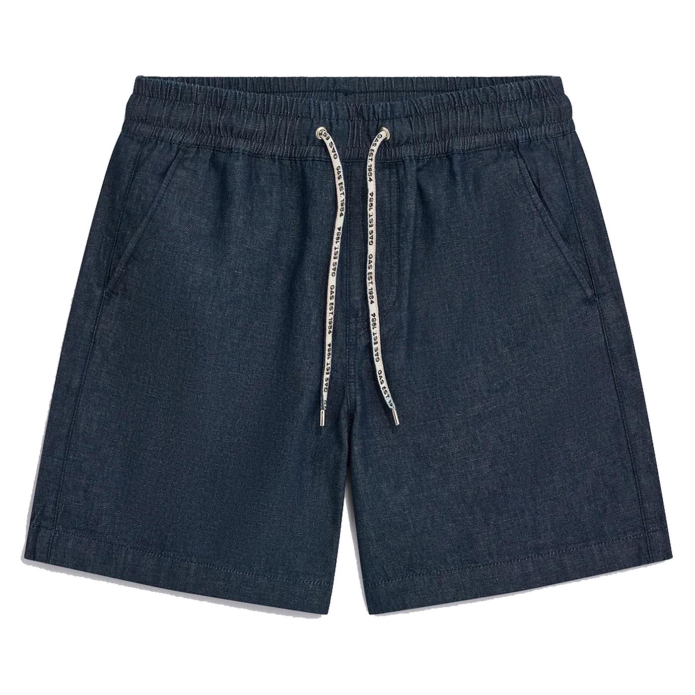 GAS SHORTS W ERIM DENIM - Denim - vista 3