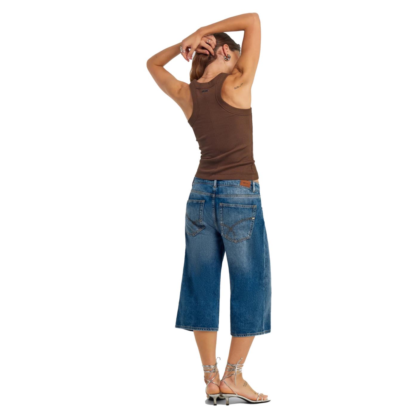 GAS SHORTS W AMY JORTS DENIM - Denim - vista 2