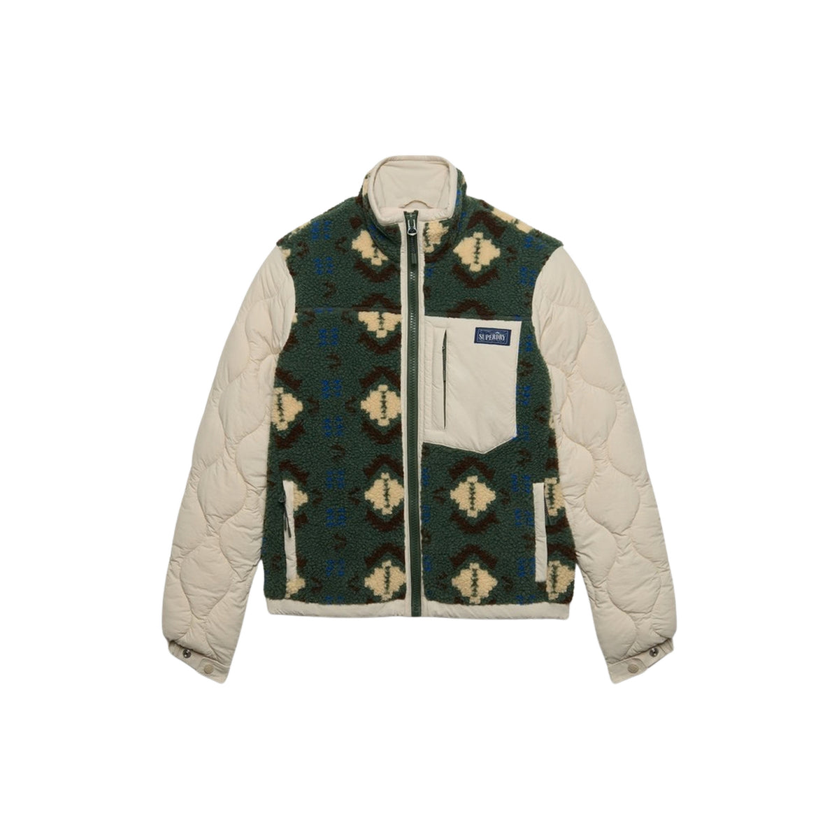SUPERDRY FLEECE ONION QUILT HYBRID - seconda immagine
