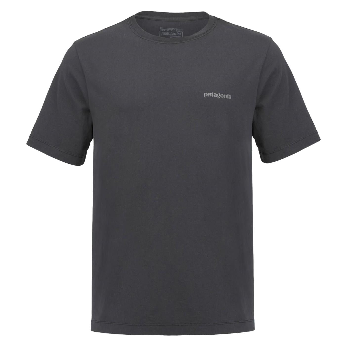 PATAGONIA P-6 LOGO T-SHIRT - Nero - immagine principale