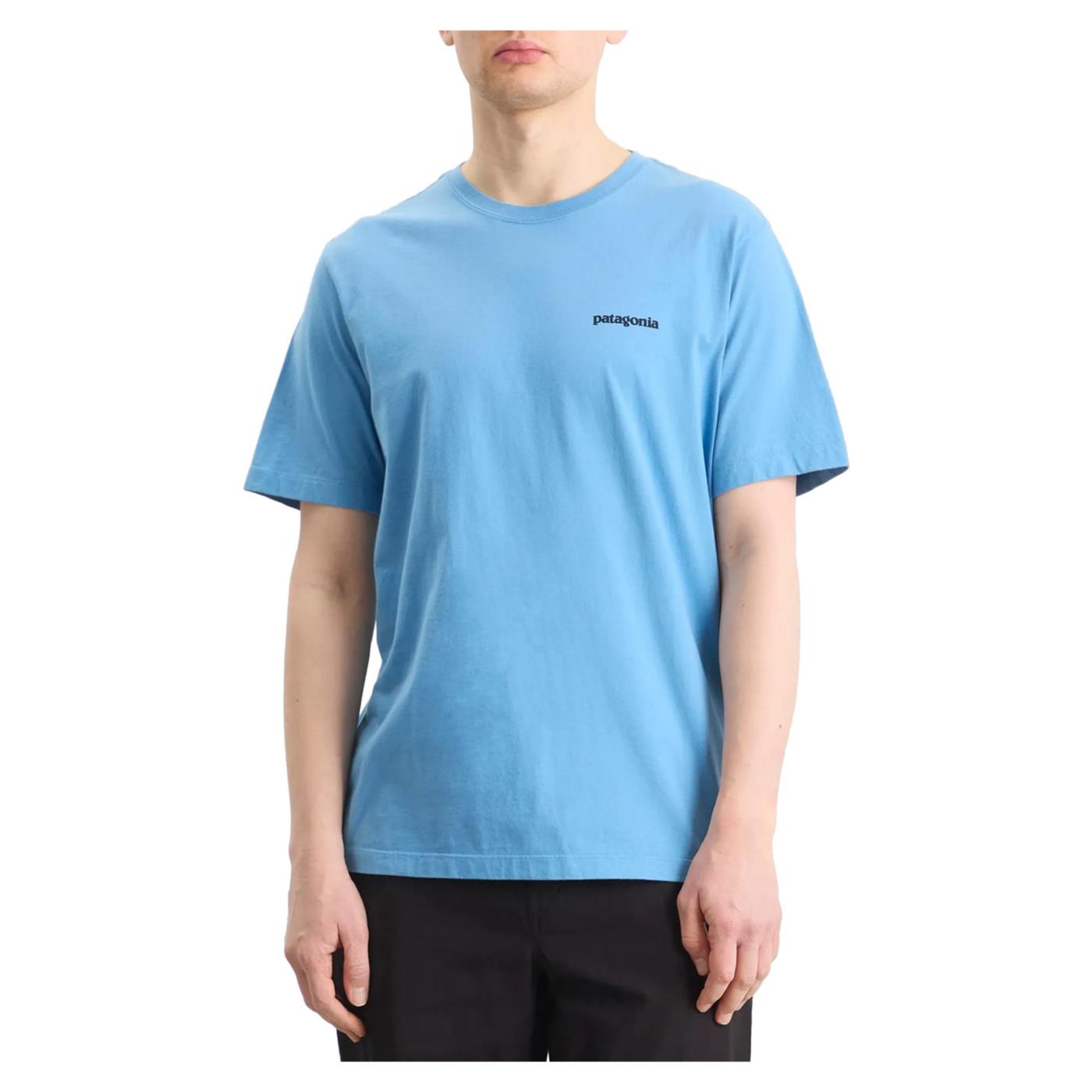 PATAGONIA P-6 LOGO T-SHIRT - Azzurro - immagine principale