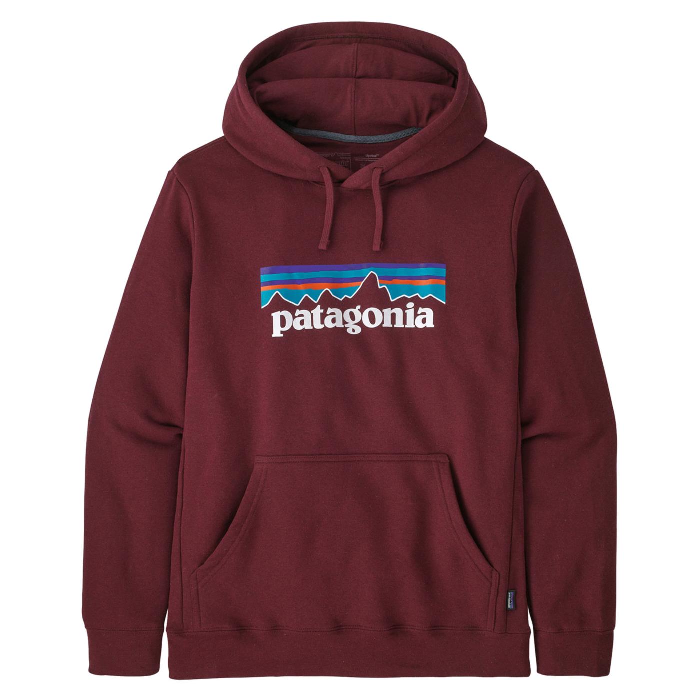 PATAGONIA P-6 LOGO UPRISAL HOODY - Bordeaux - immagine principale