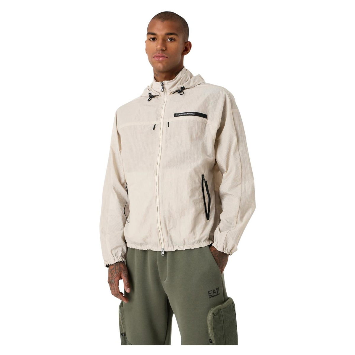 EMPORIO ARMANI 7 EA7 TRAIN ATHLETIC MIX JACKET - seconda immagine