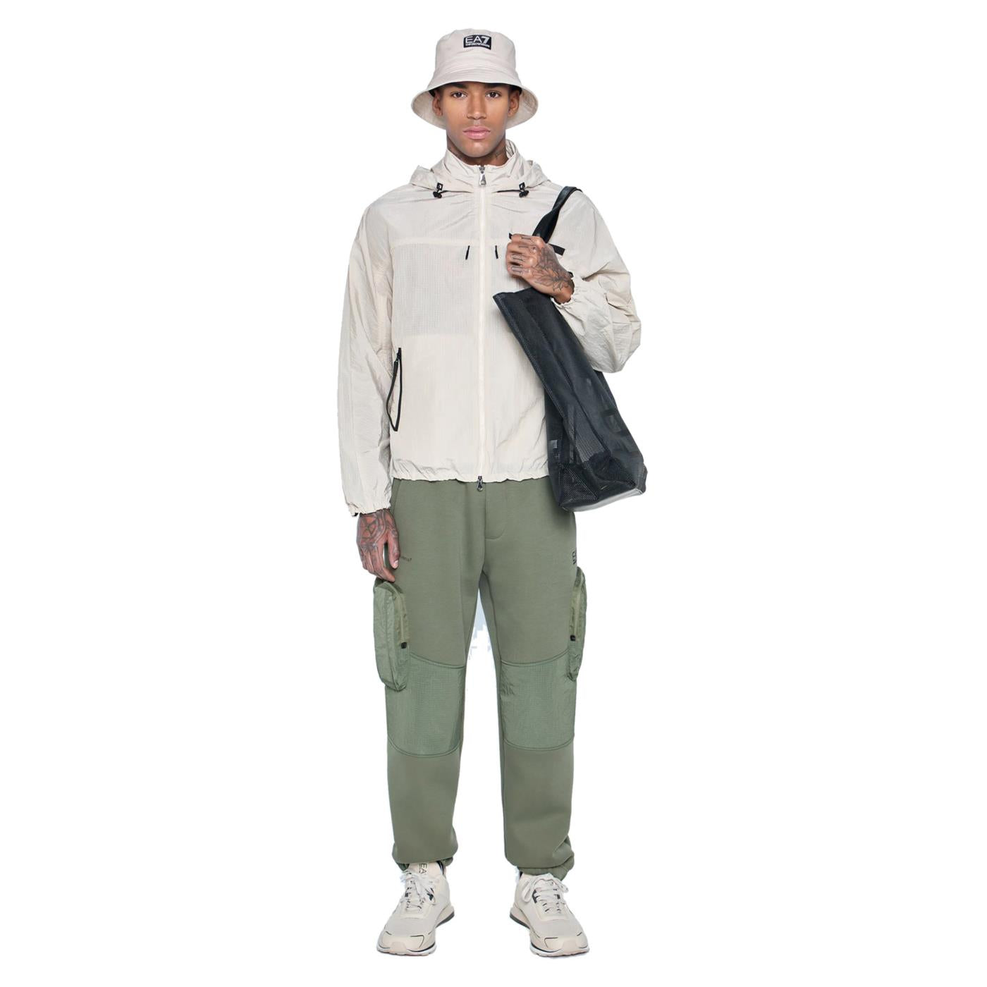EMPORIO ARMANI 7 EA7 TRAIN ATHLETIC MIX JACKET