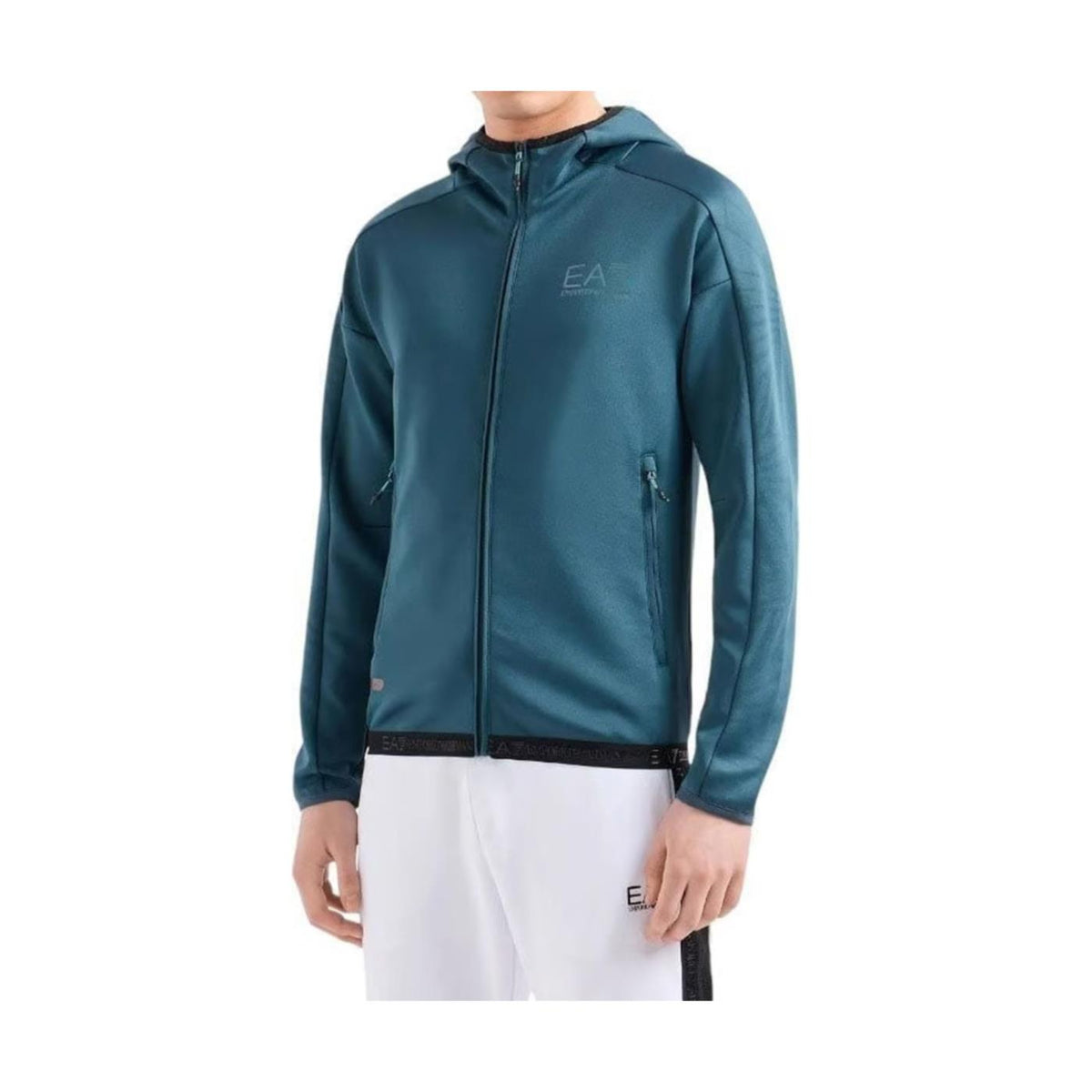 EMPORIO ARMANI 7 EA7 VIGOR7 M HOODIE FULL ZIP - seconda immagine