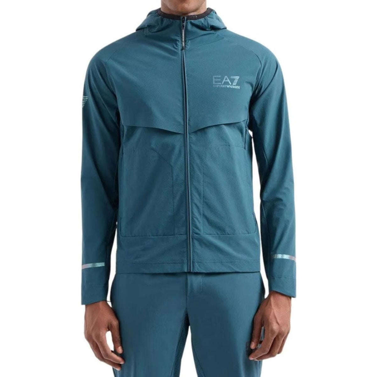 EMPORIO ARMANI 7 EA7 VENTUS7 M HOODIE FULL ZIP - seconda immagine
