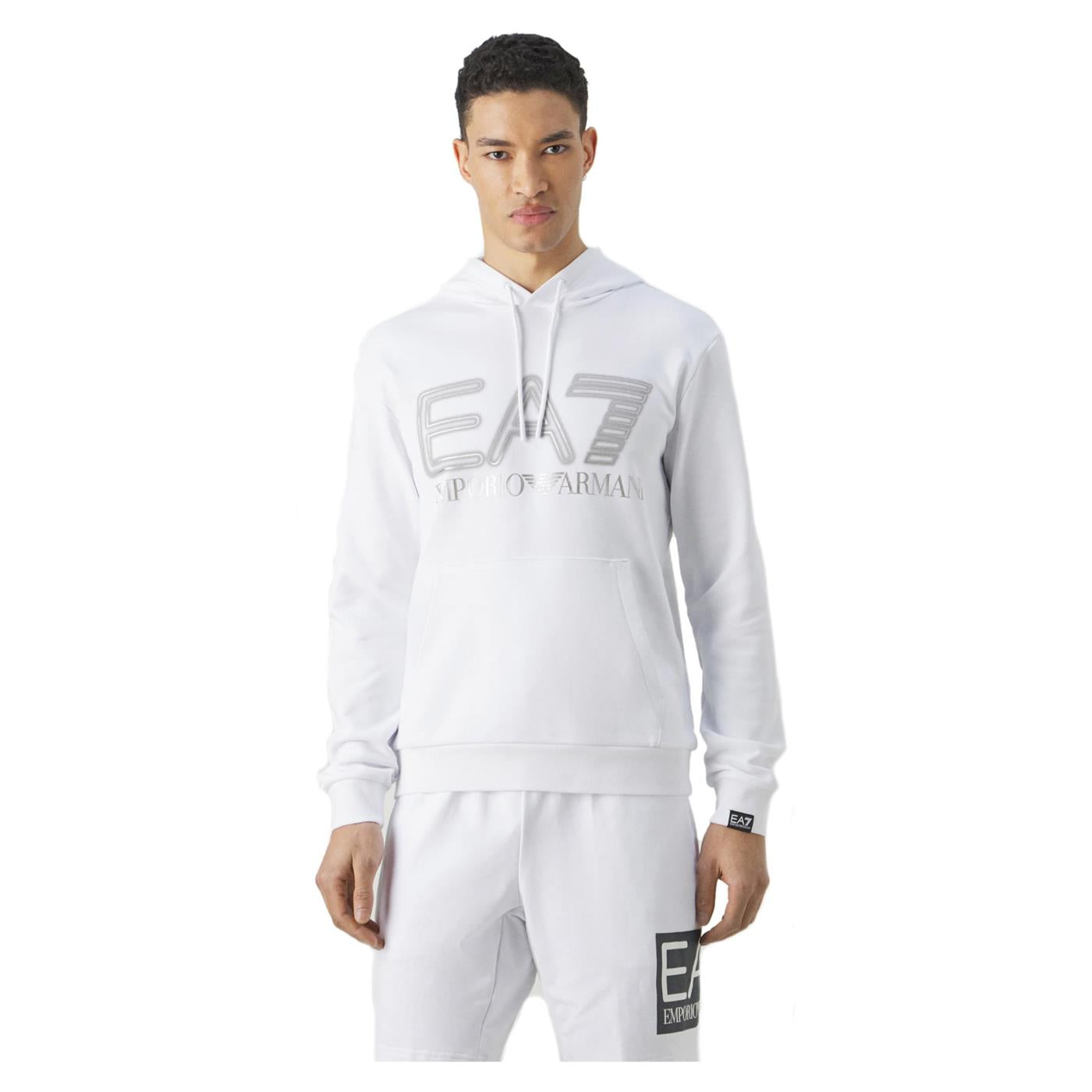 EMPORIO ARMANI 7 EA7 TRAIN LOGO HOODIE