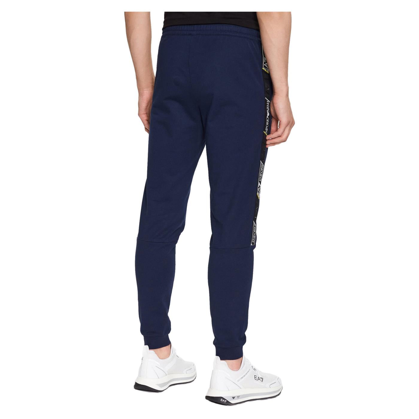 EMPORIO ARMANI 7 EA7 TRAIN LOGO PANTS