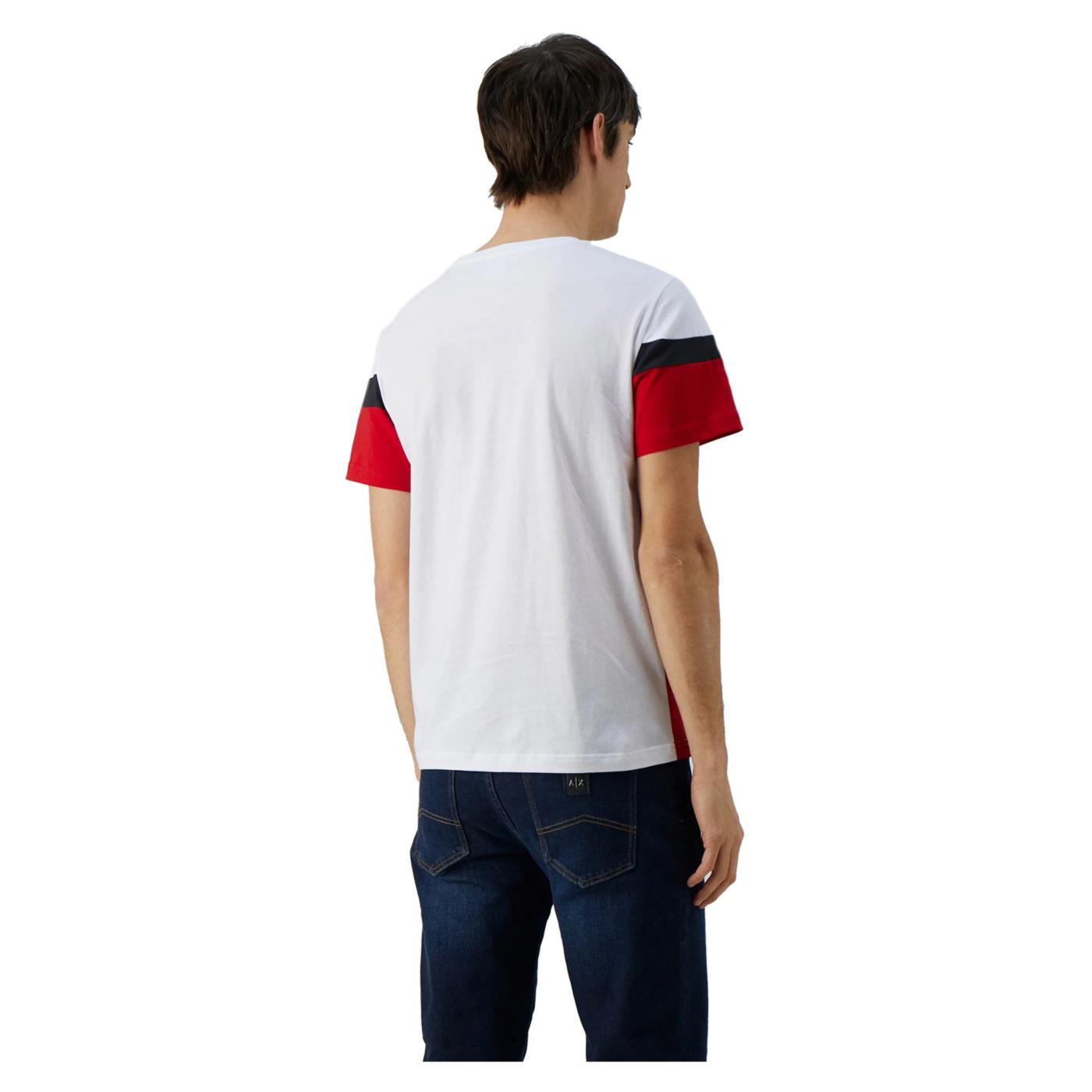 EMPORIO ARMANI 7 EA7 TRAIN SUMMER BLOCK TEE SS
