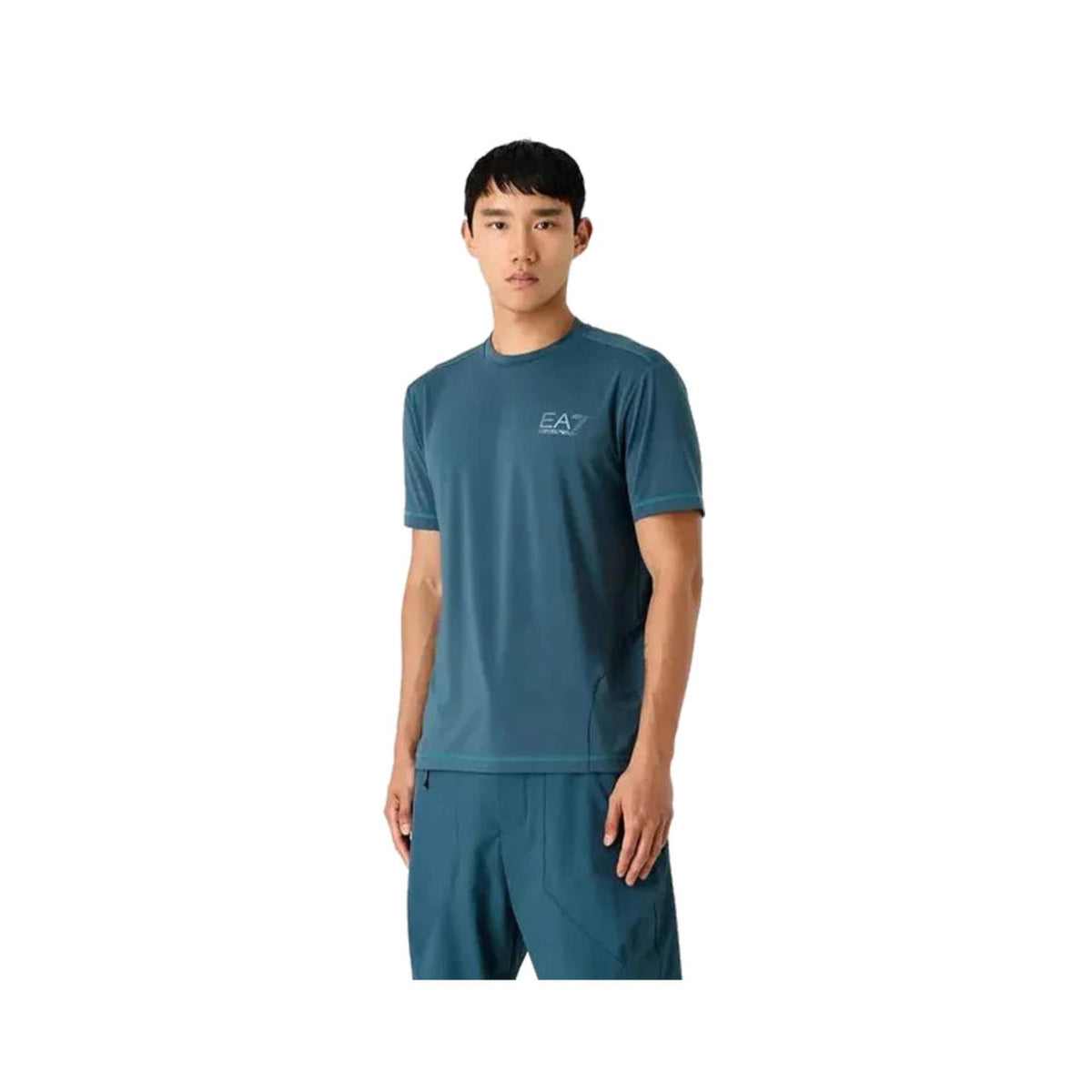 EMPORIO ARMANI 7 EA7 VENTUS7 M TEE BIG LOGO SS - seconda immagine