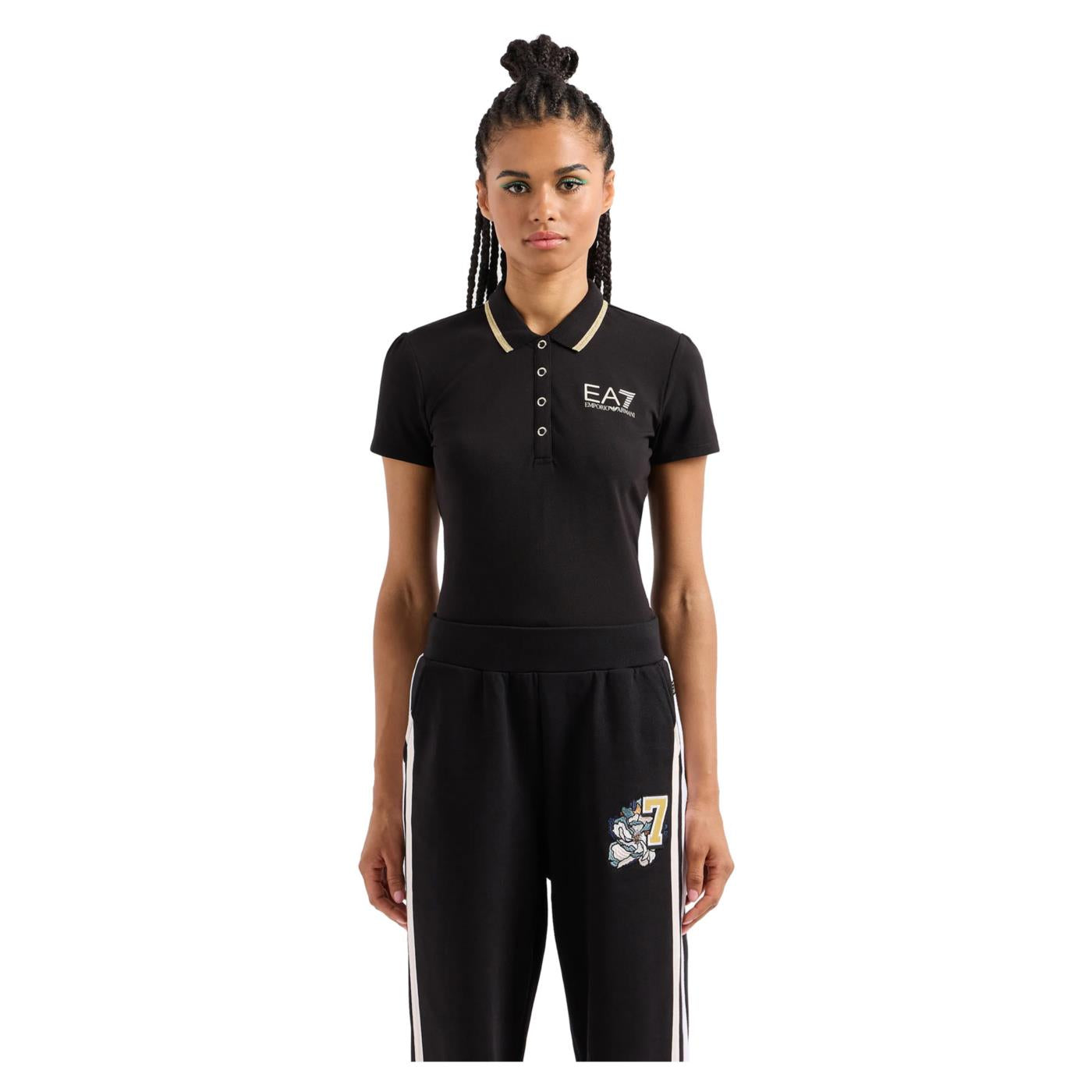 EMPORIO ARMANI 7 EA7 TRAIN CORE LADY W POLO SS
