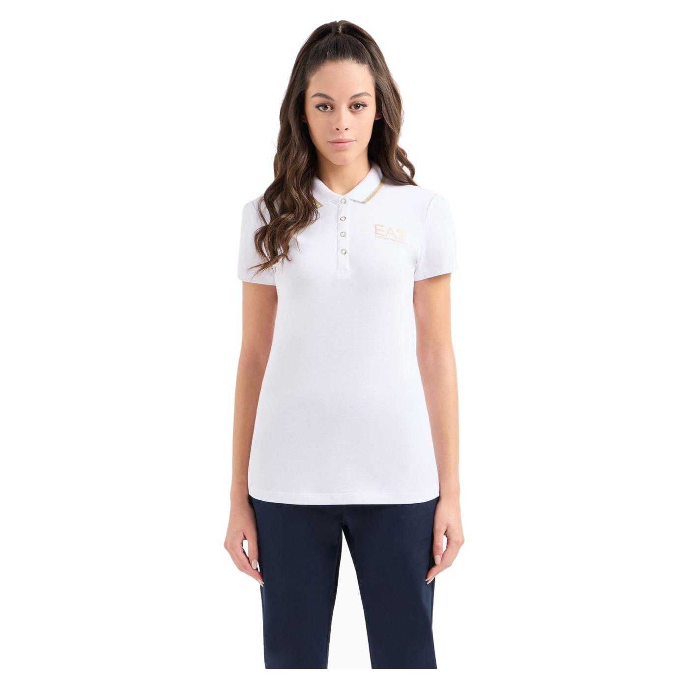 EMPORIO ARMANI 7 EA7 TRAIN CORE LADY W POLO SS