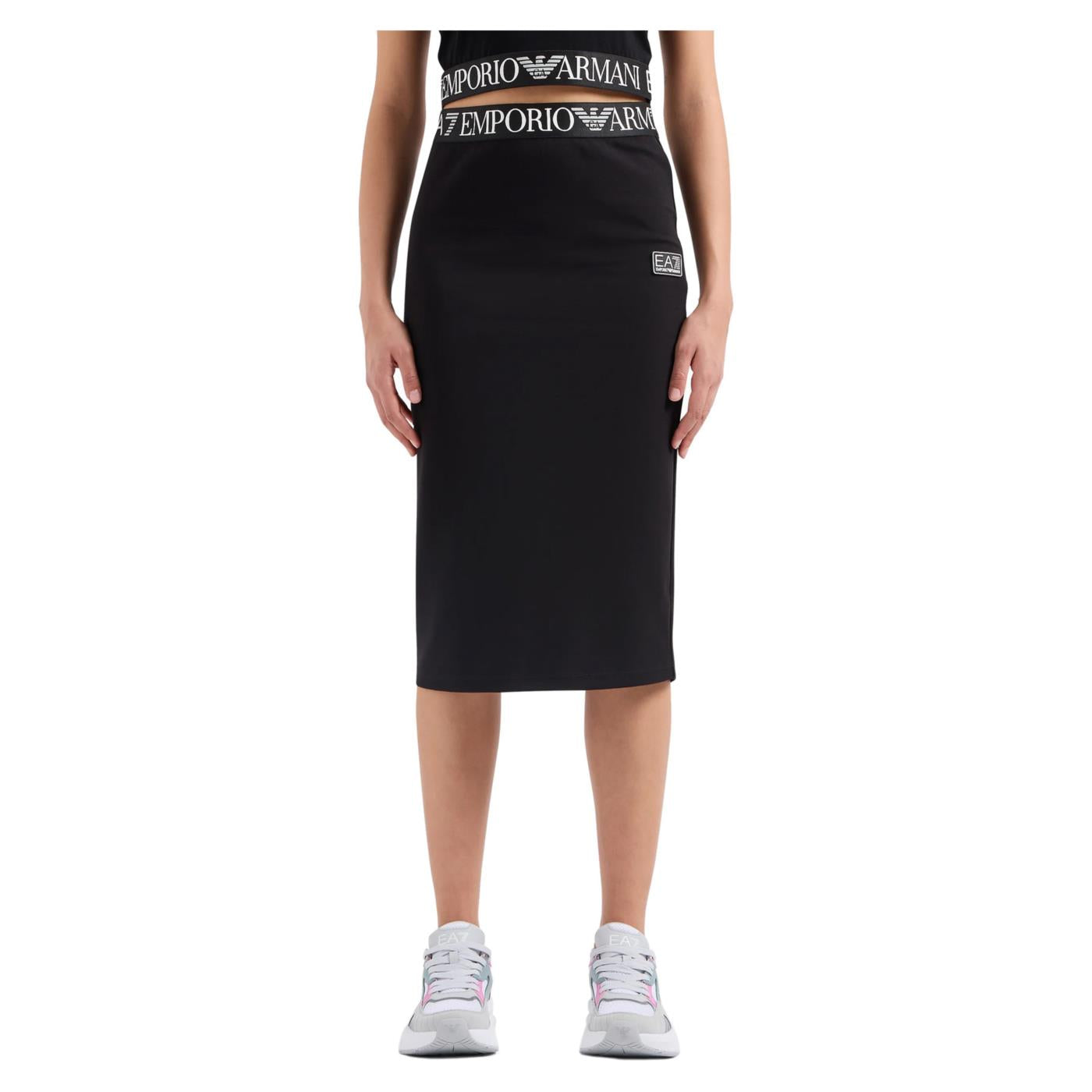 EMPORIO ARMANI 7 EA7 NATURAL VENTUS7 W SKIRT