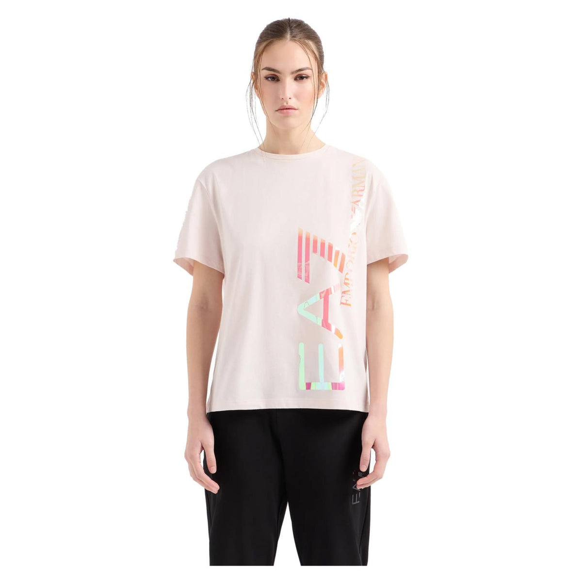 EMPORIO ARMANI 7 EA7 TRAIN LOGO SERIES W TEE - seconda immagine
