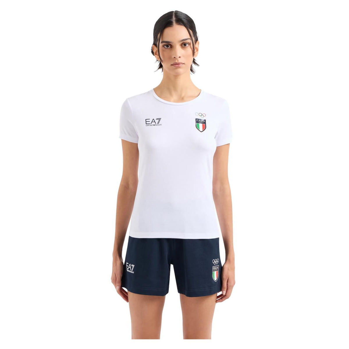 EMPORIO ARMANI 7 EA7 ITALIA OLYMPIC TEAM W TEE - seconda immagine