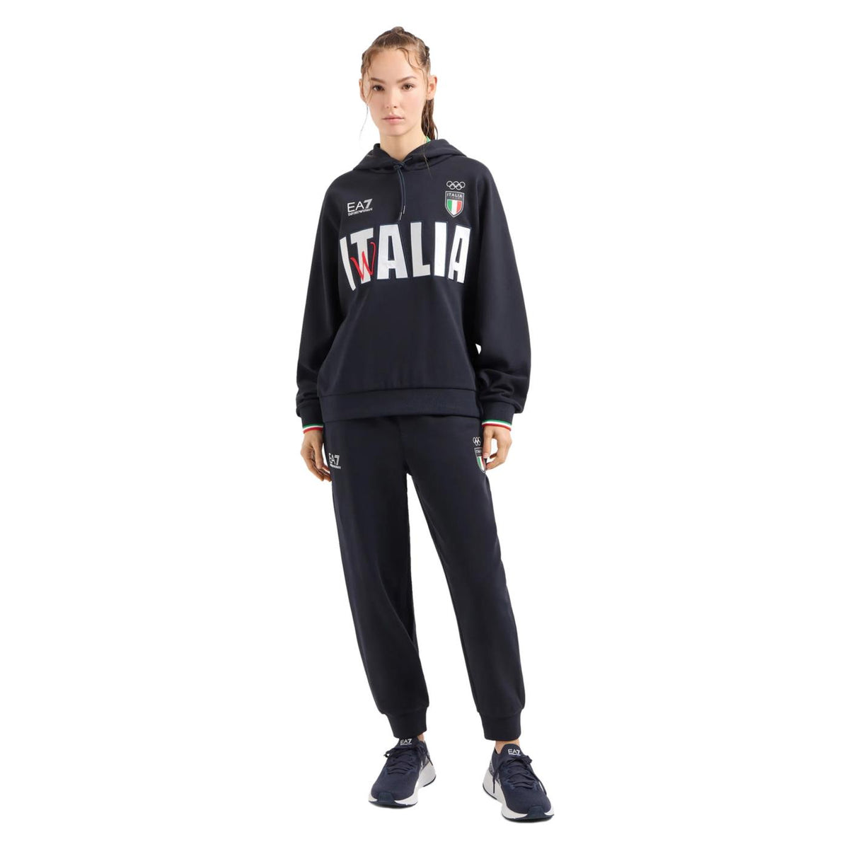 EMPORIO ARMANI 7 EA7 ITALIA OLYMPIC PODIUM TS - seconda immagine