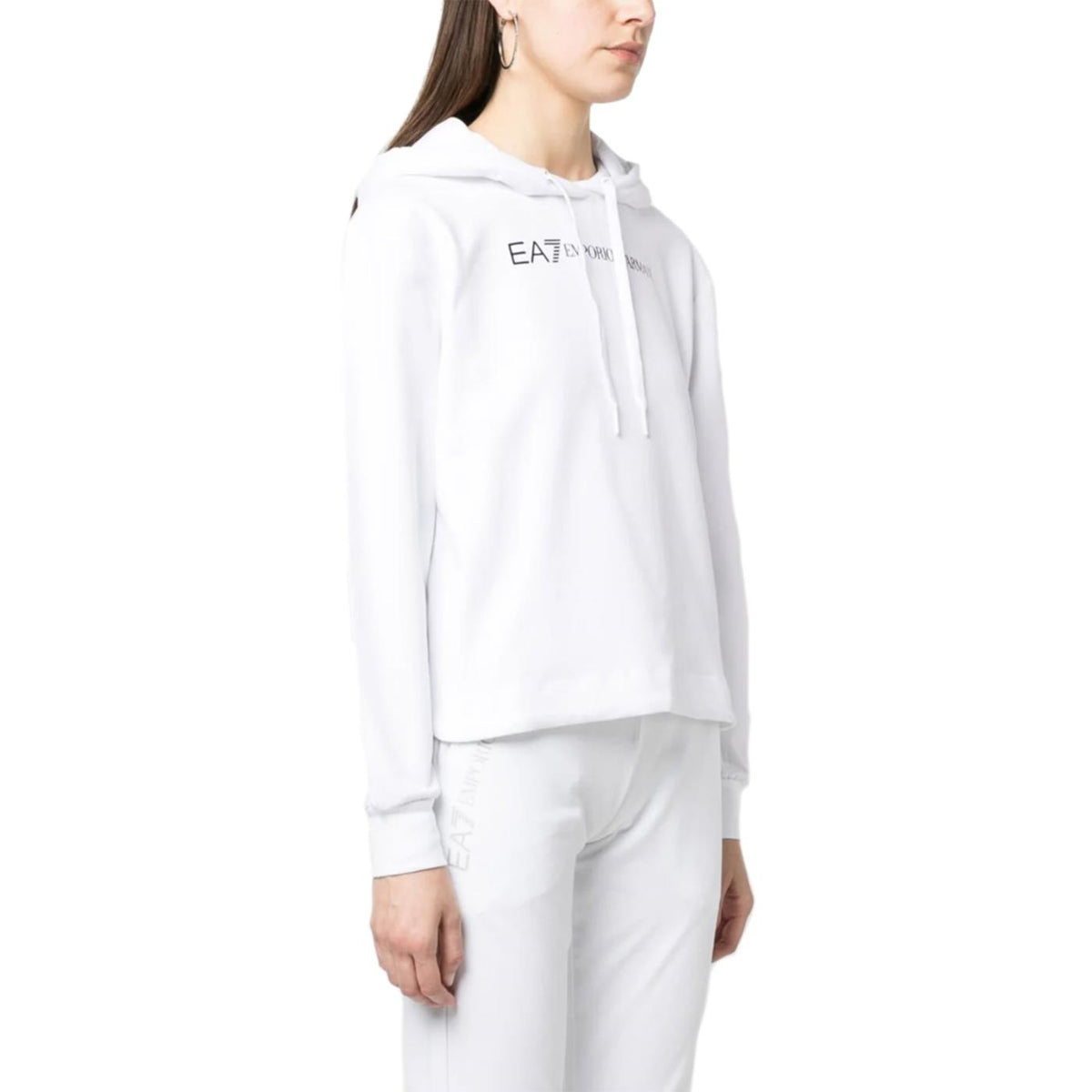 EMPORIO ARMANI 7 EA7 TRAIN SHINY W LOOSE HOOD - seconda immagine