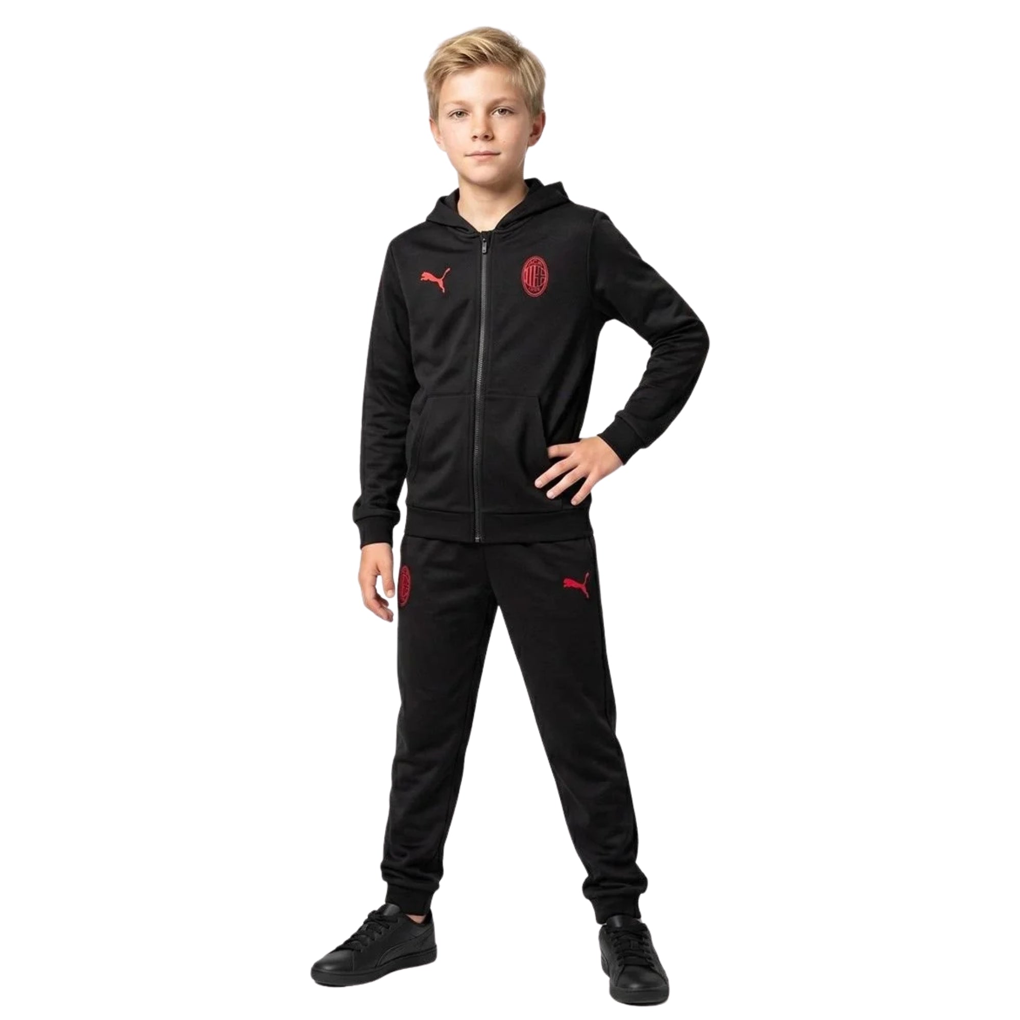 PUMA ACM FTBLCULTURE SUIT JR - Nero - immagine principale
