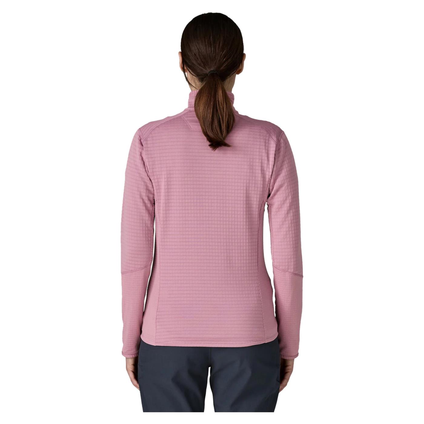 PATAGONIA WOMAN R1 JACKET - Rosa - vista 2