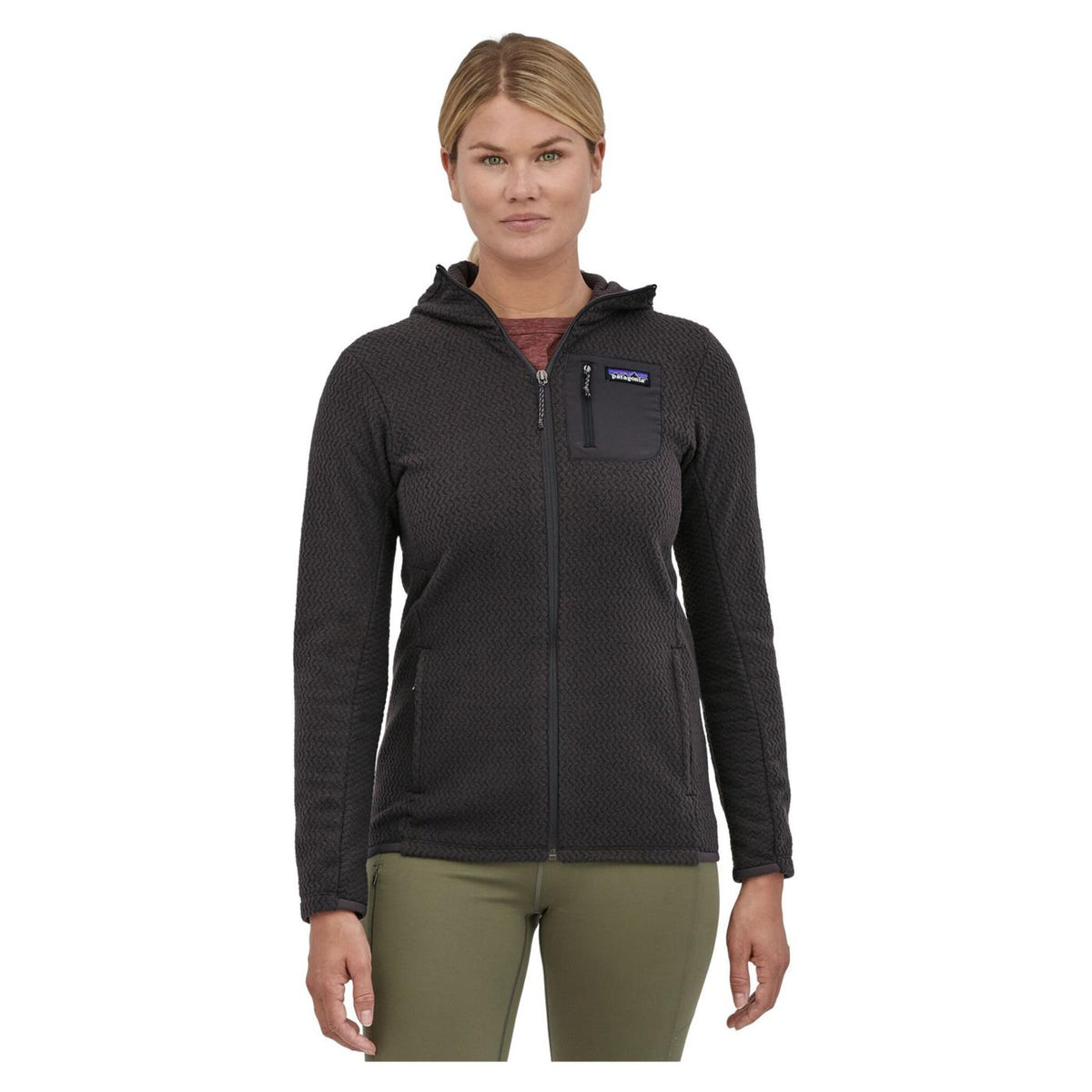 PATAGONIA W R1 AIR FULL-ZIP HOODY - seconda immagine