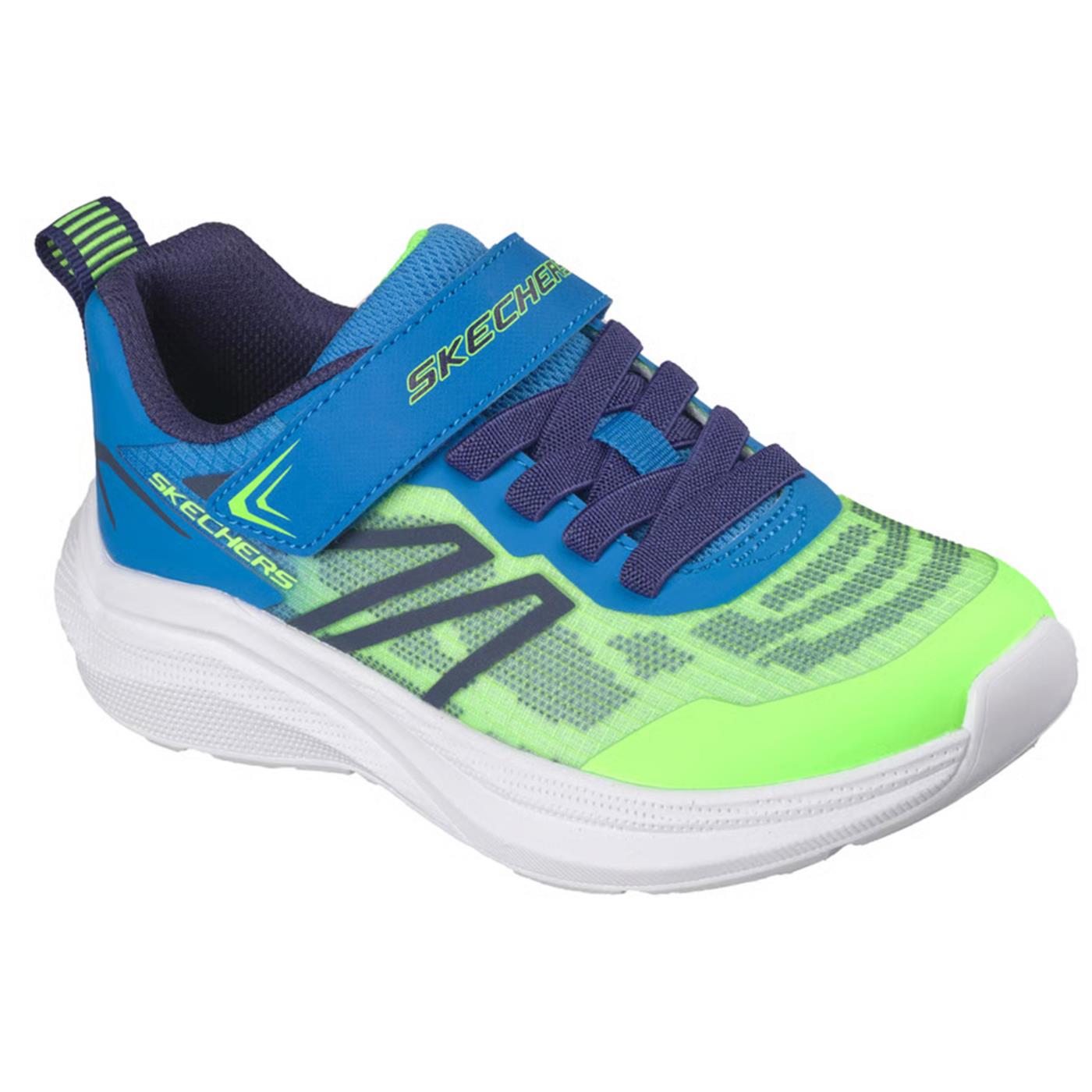 SKECHERS MICROSPEC VELOCITY JR - C1-azzurro - vista 3