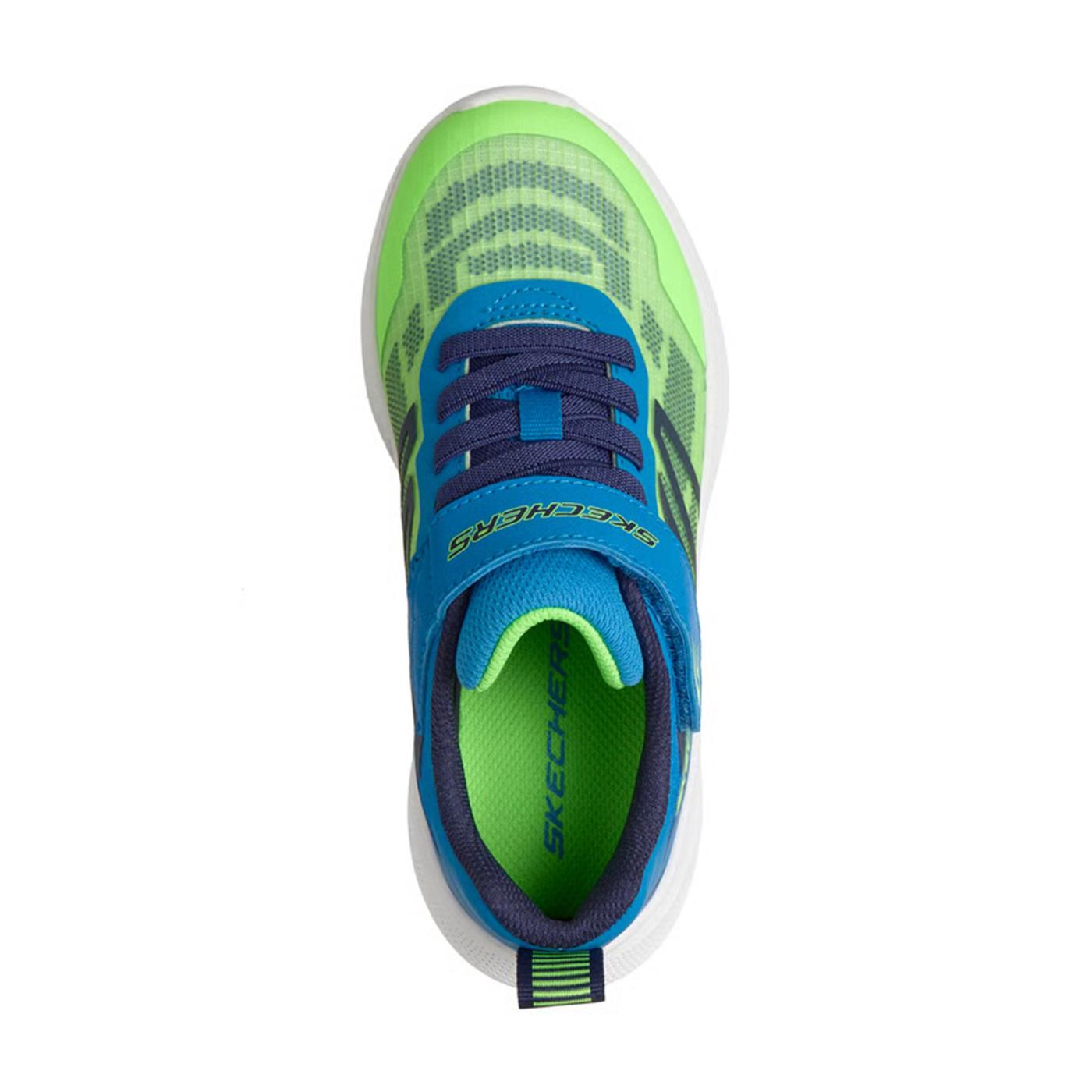 SKECHERS MICROSPEC VELOCITY JR - C1-azzurro - vista 4