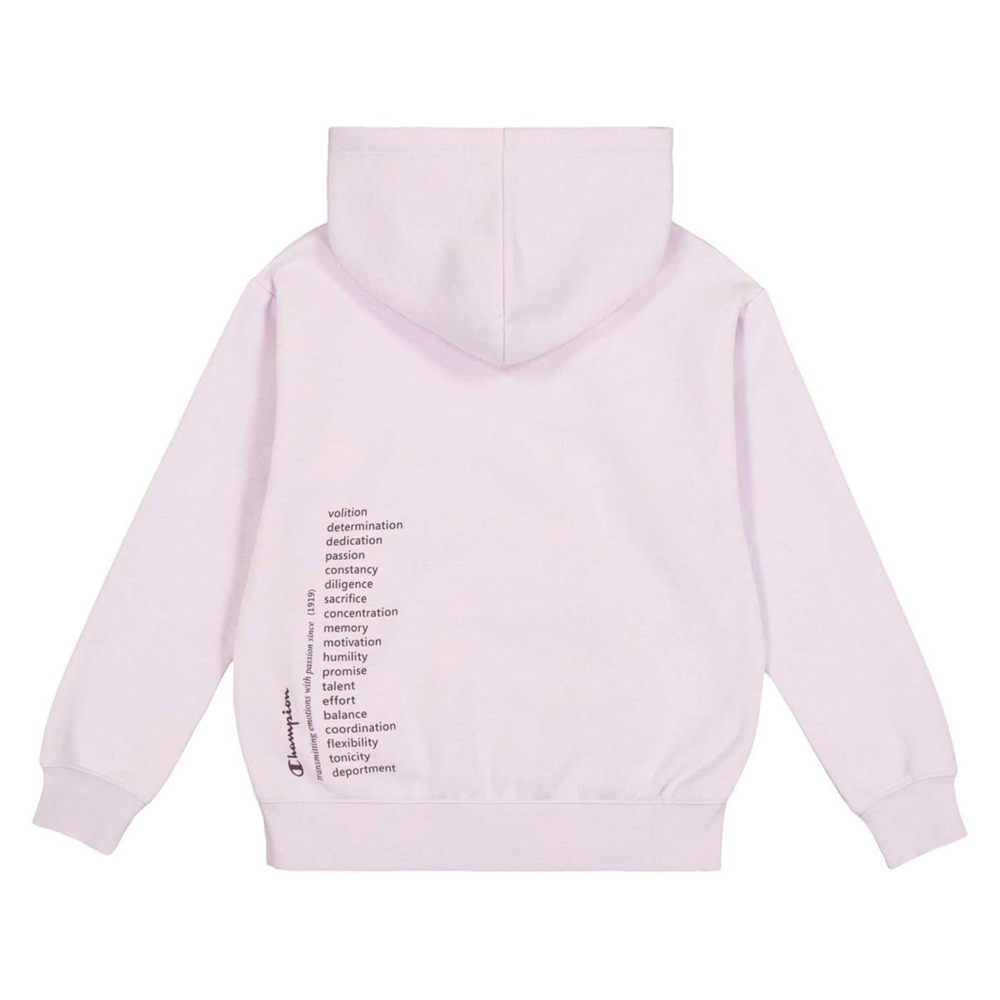 CHAMPION JR HOODED SWEATSHIRT