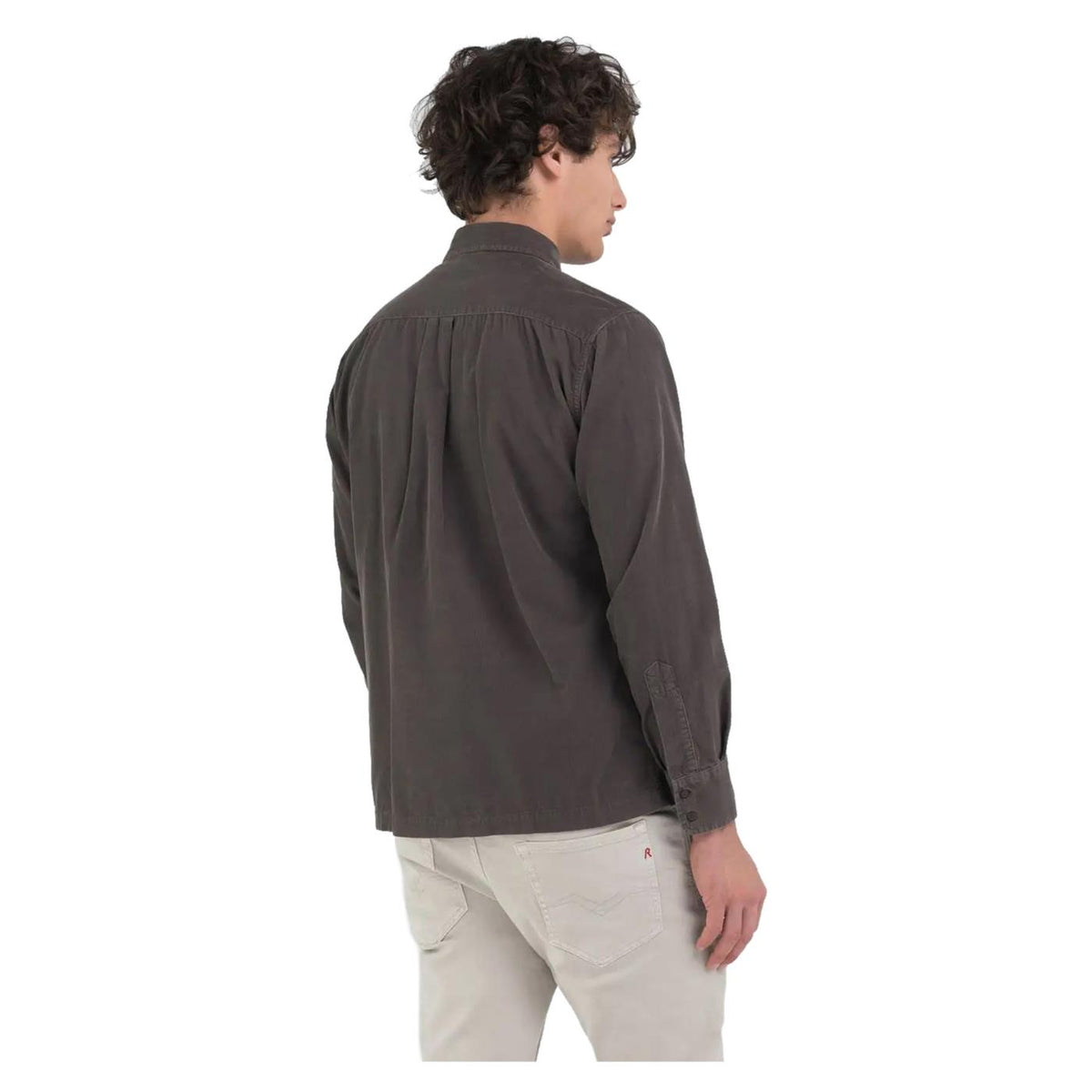 REPLAY REGULAR CORDUROY SHIRT - seconda immagine