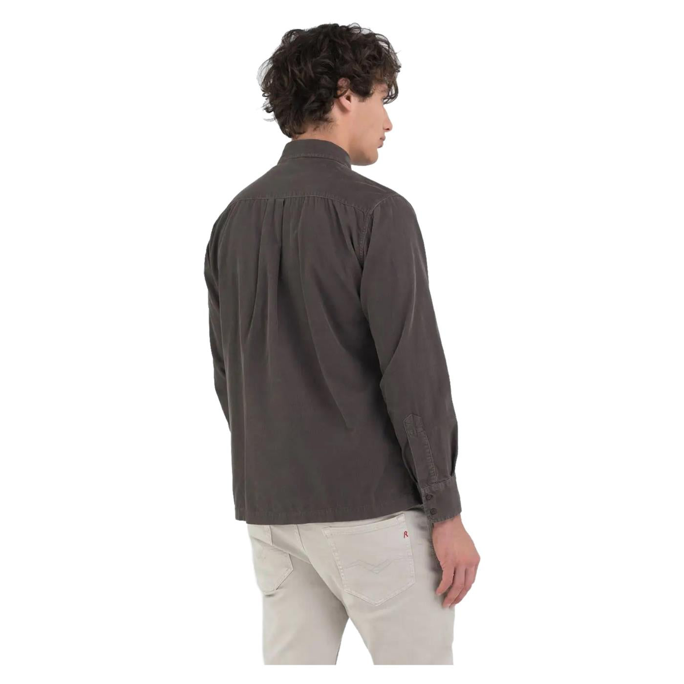 REPLAY CAMICIA CORDUROY REGULAR
