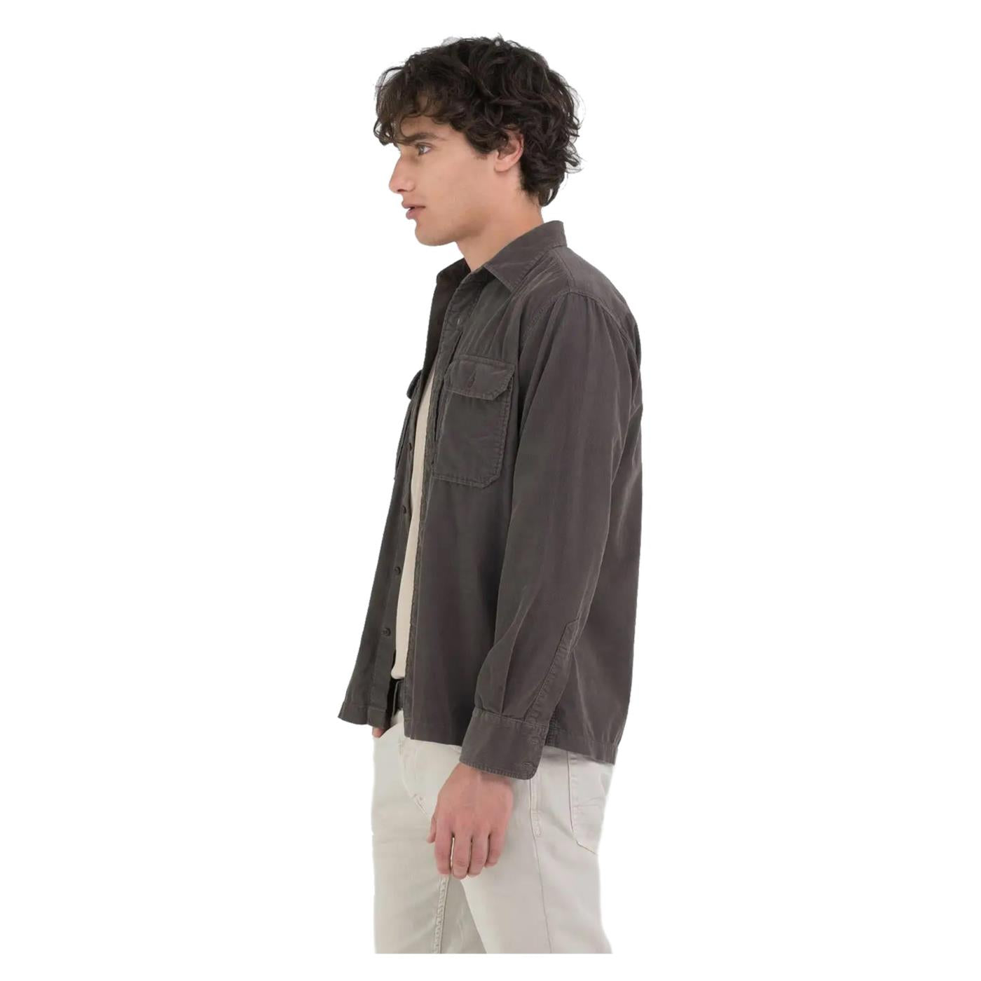 REPLAY CAMICIA CORDUROY REGULAR
