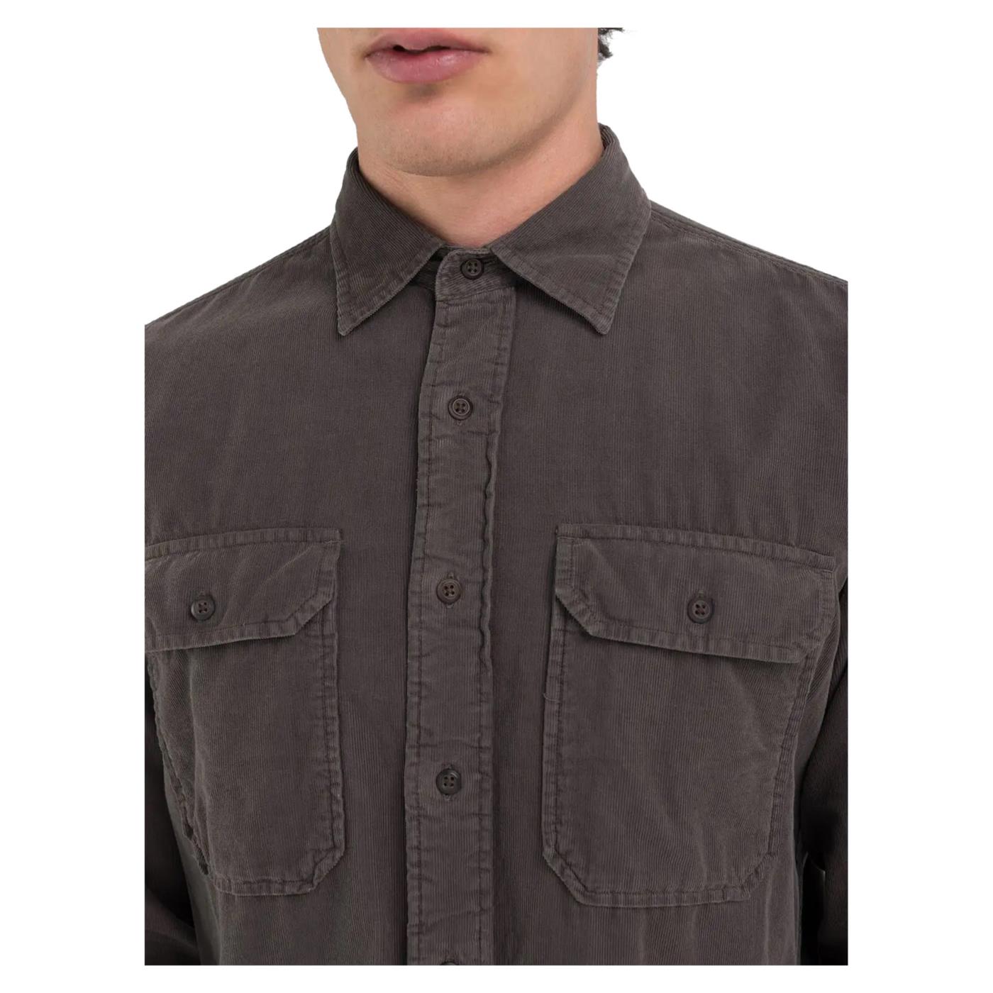 REPLAY CAMICIA CORDUROY REGULAR