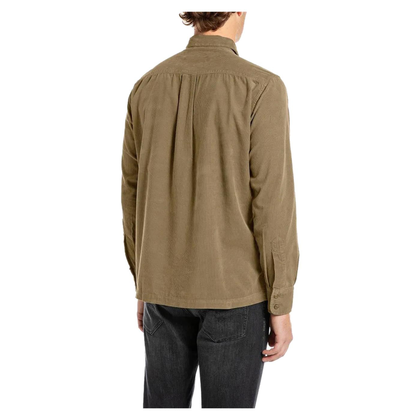 REPLAY CAMICIA CORDUROY REGULAR
