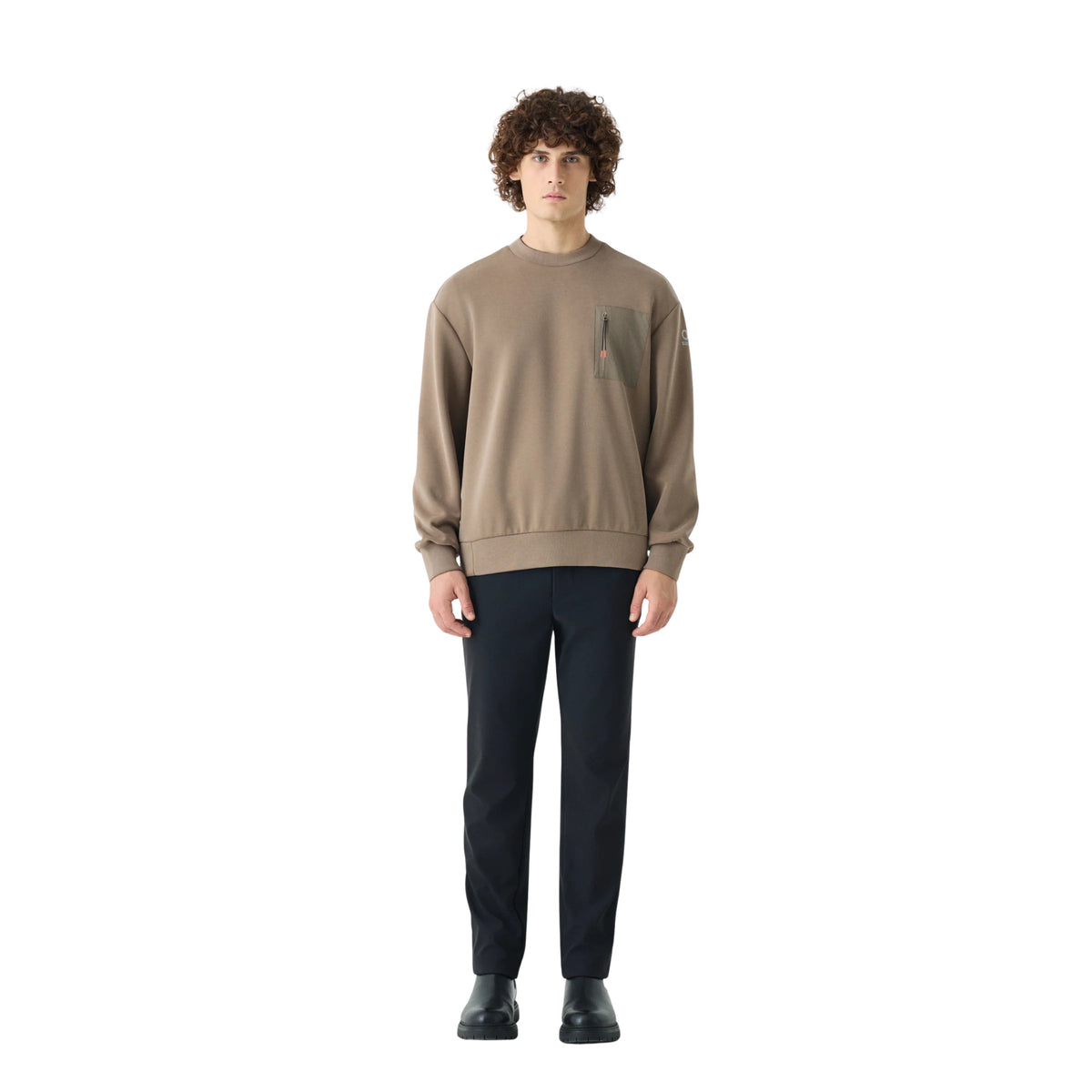 SUNS FLEECE GIPO TEK - Marrone chiaro - immagine principale