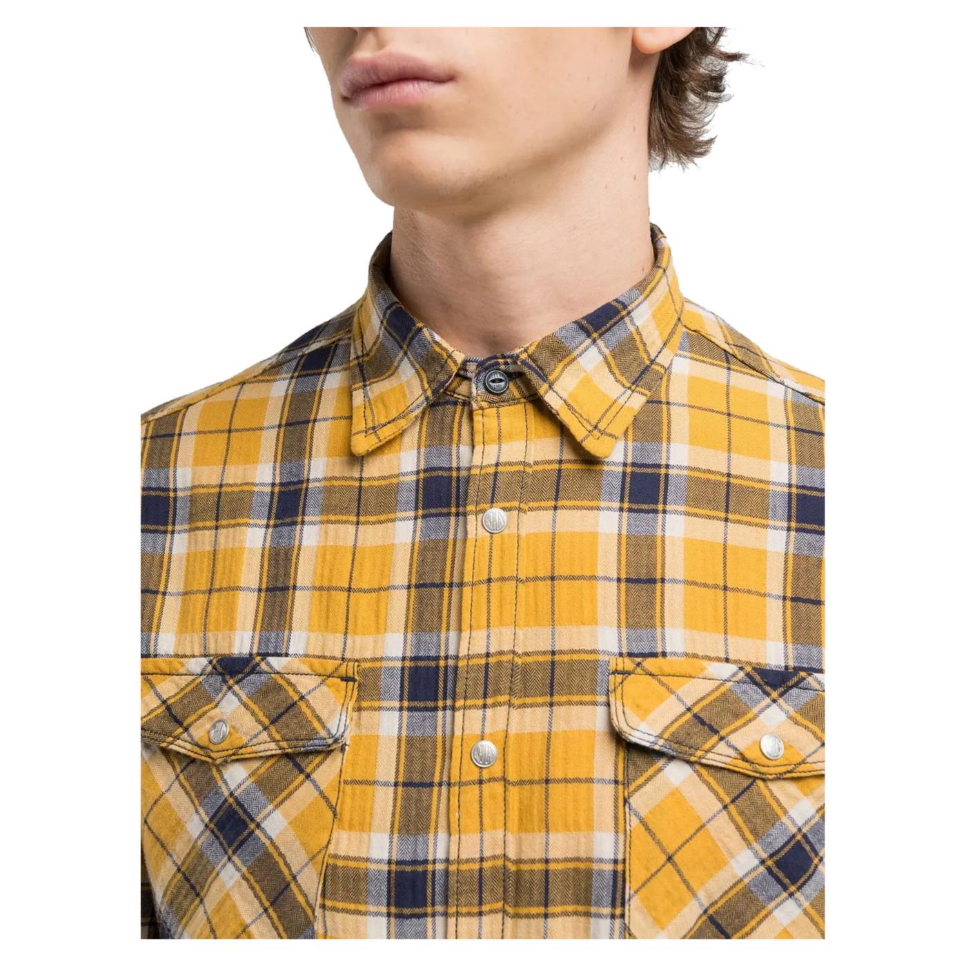 REPLAY CAMICIA REGULAR FIT