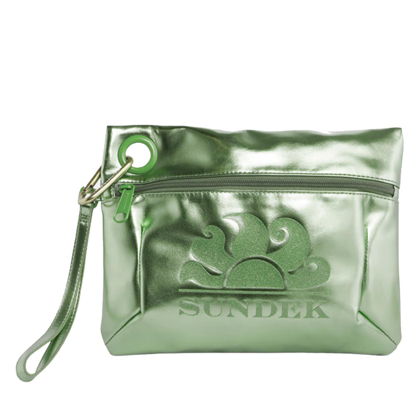 SUNDEK LAMINATED CLUTCH BAG