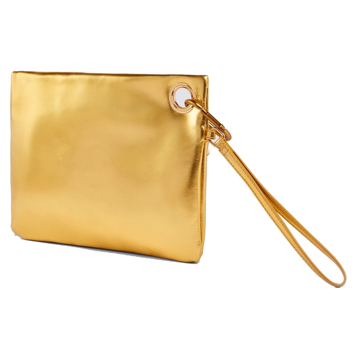 SUNDEK LAMINATED CLUTCH BAG