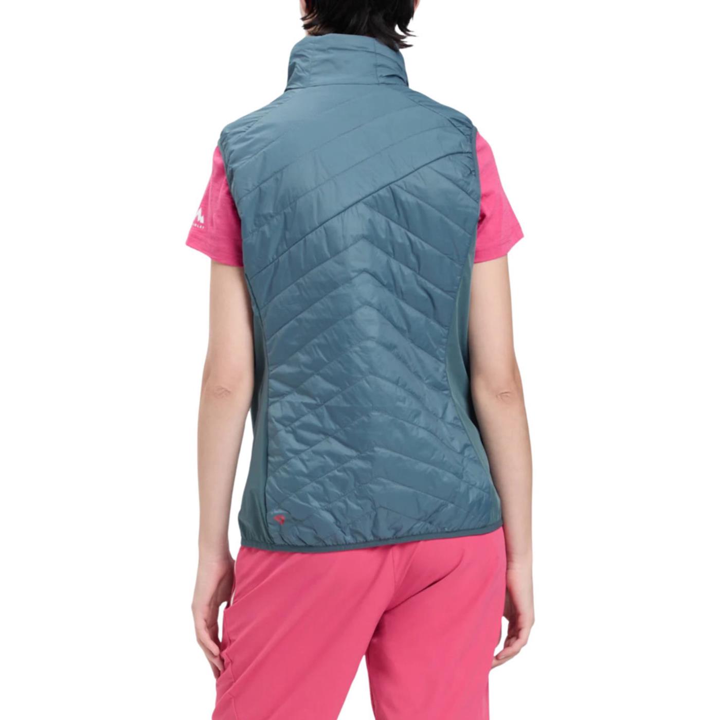 MC KINLEY SIERRE HYBRID WOMAN VEST - Grigio scuro - vista 2