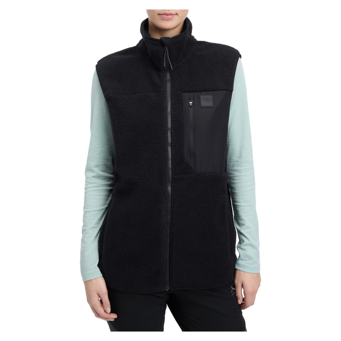 MC KINLEY ELLO POLAR VEST - Nero - vista 2