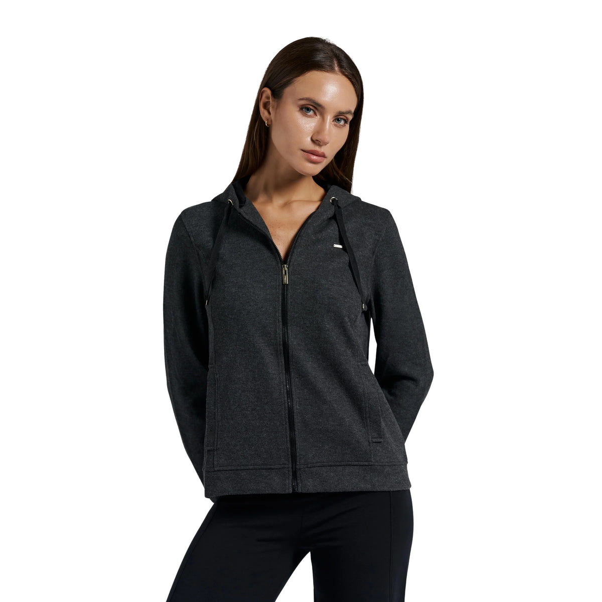 FREDDY SLOUNGE W FZ HOODY FLEECE