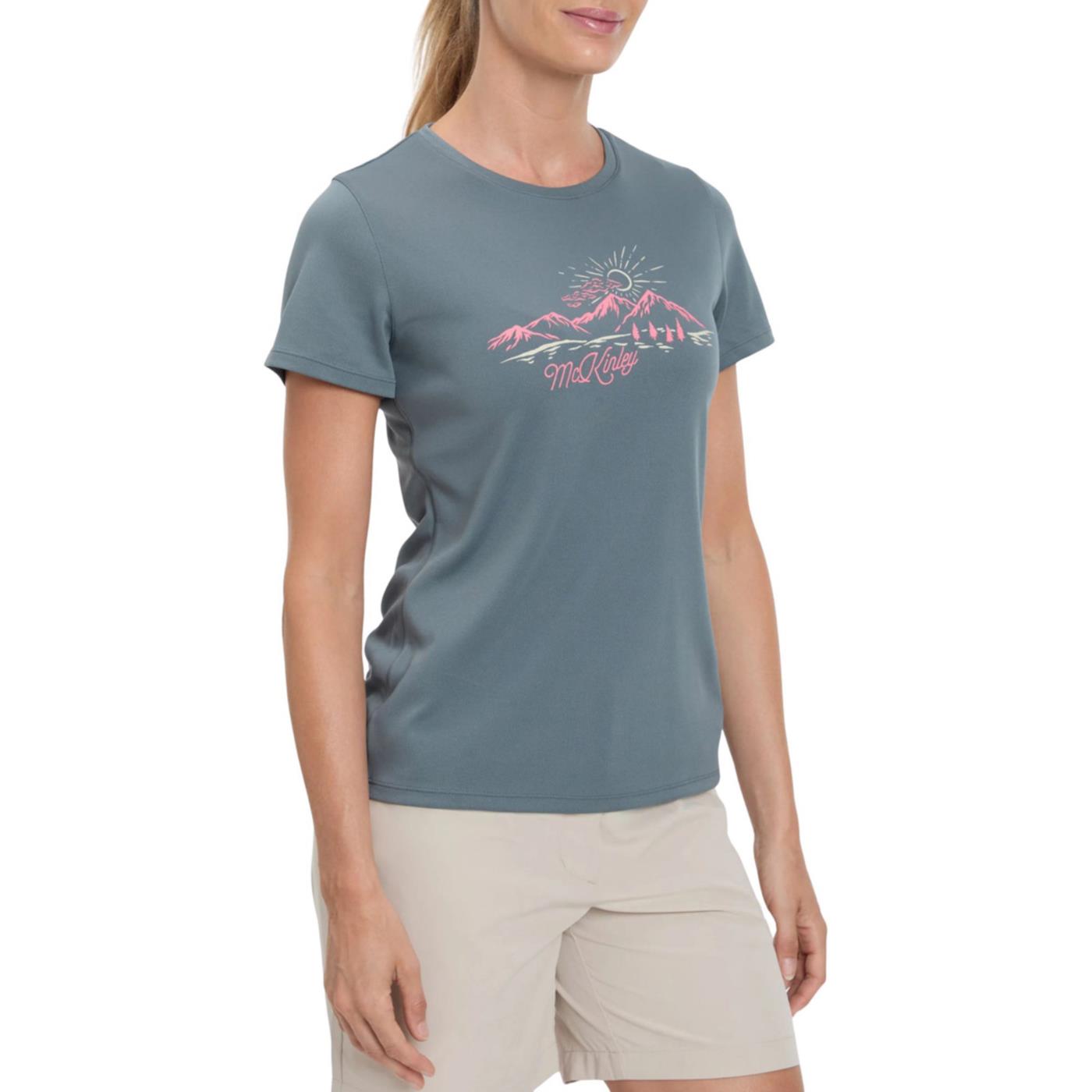 MC KINLEY T-SHIRT FABI WOMAN - Azzurro - immagine principale