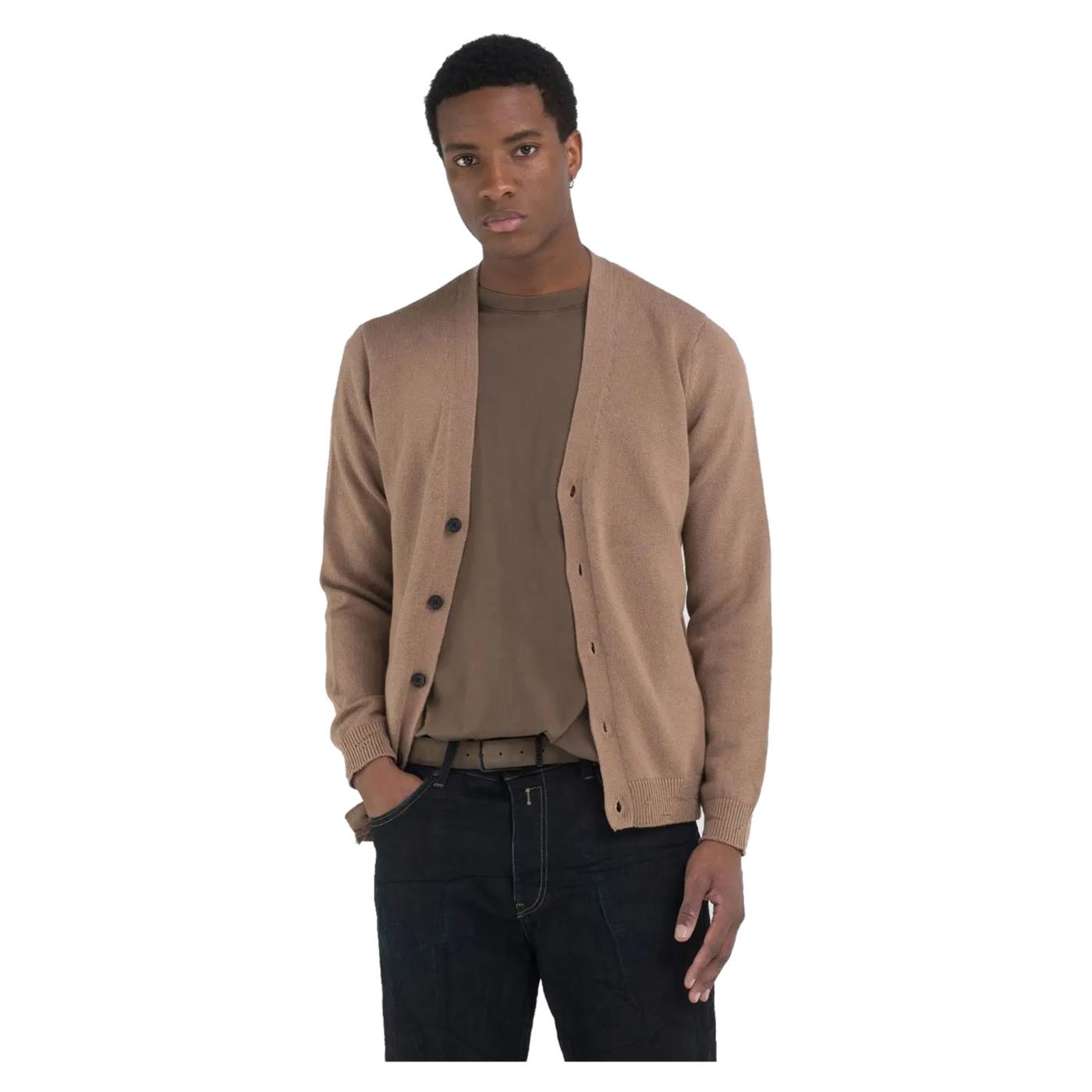 REPLAY CARDIGAN COTONE CASHMERE