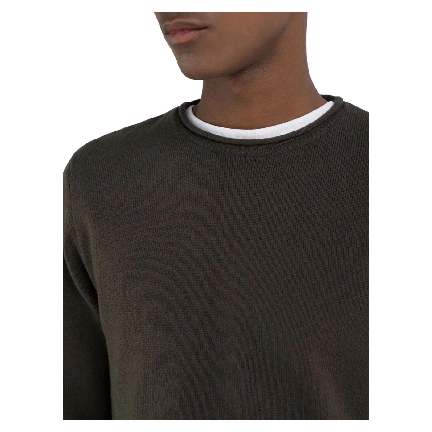 REPLAY PULLOVER GIROCOLLO