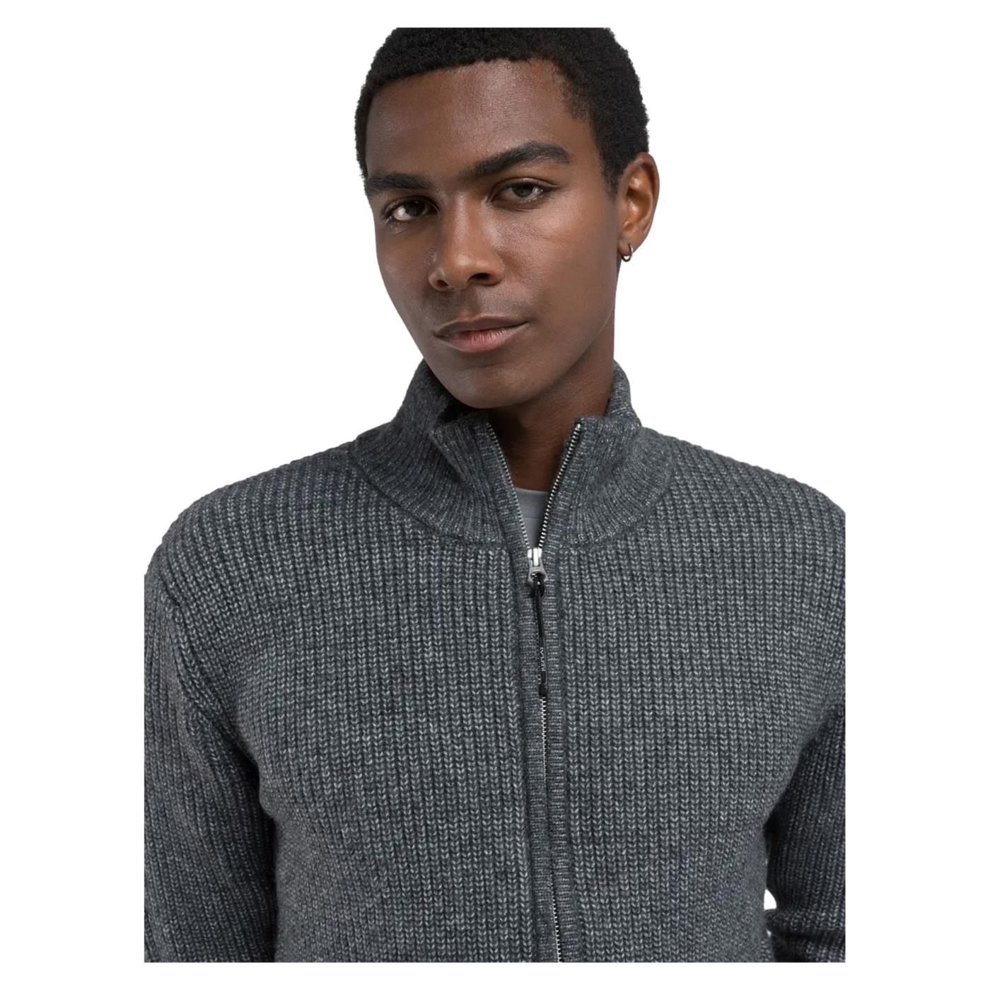 REPLAY MAGLIONE FULL ZIP