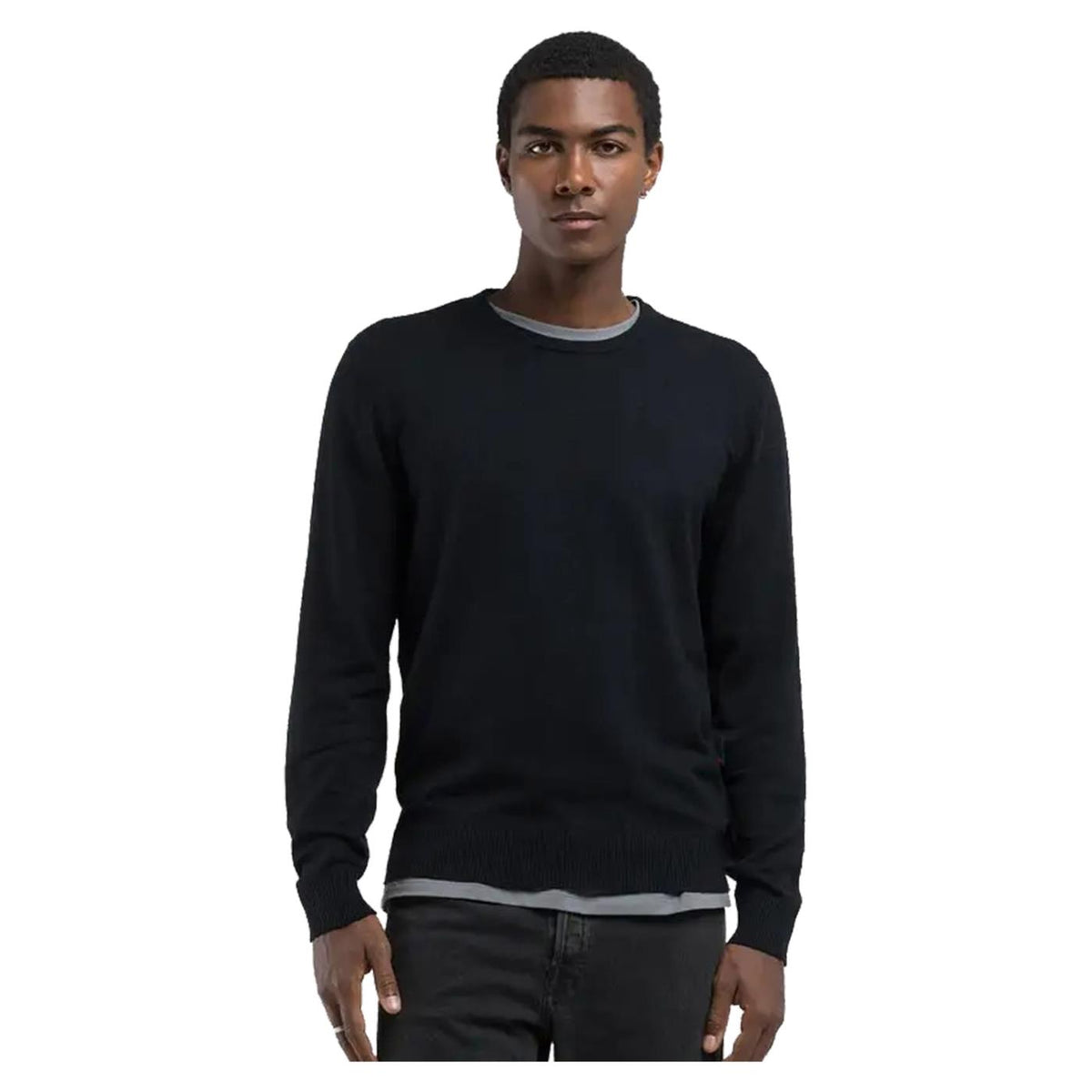 REPLAY CREW NECK PULLOVER