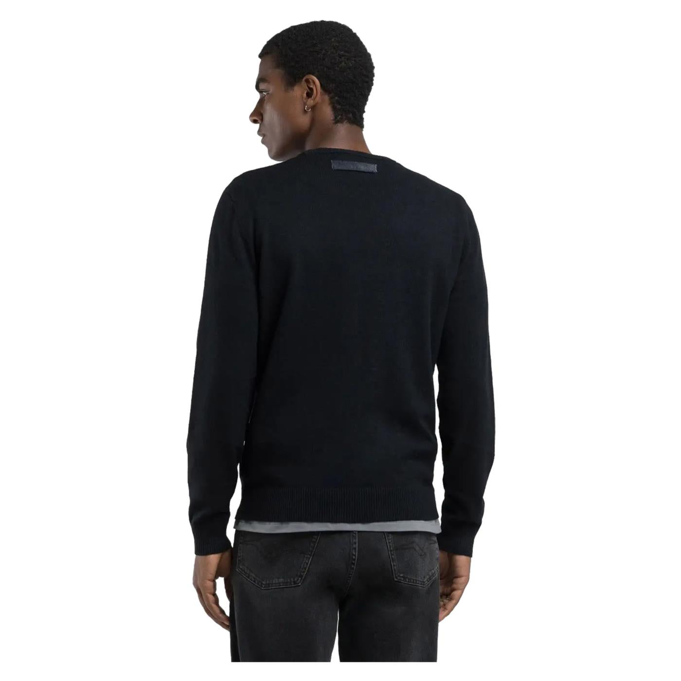 REPLAY PULLOVER GIROCOLLO